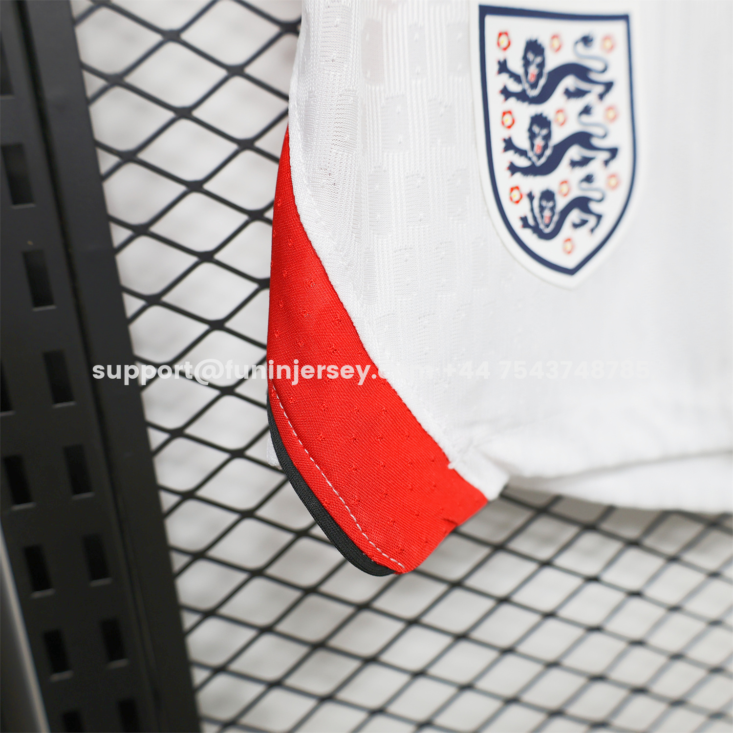 Funinjersey-England 2026 Home Shorts - Player Version