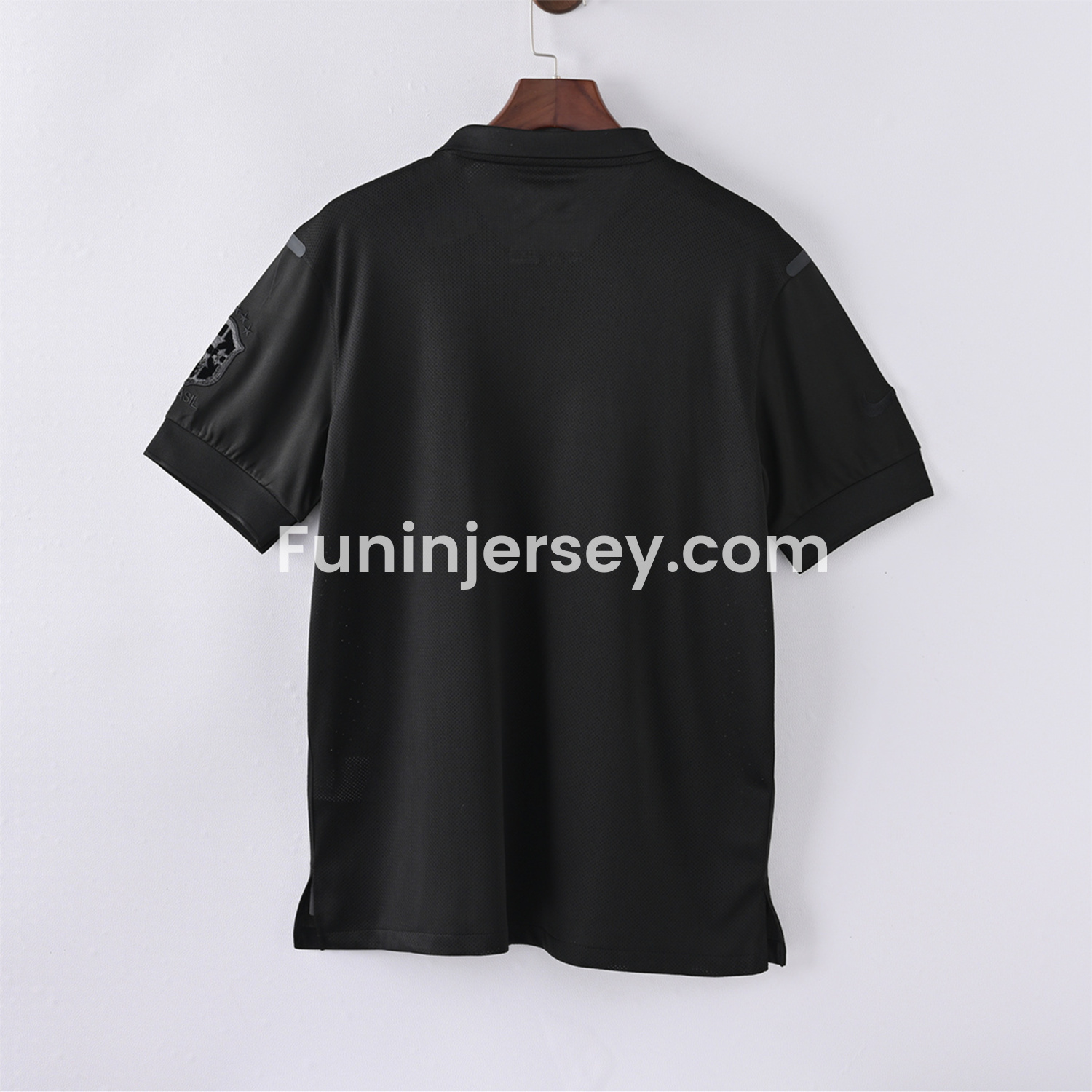 Funinjersey-Retro Brazil 2013-14 Black Five-Stars Special Edition Jersey