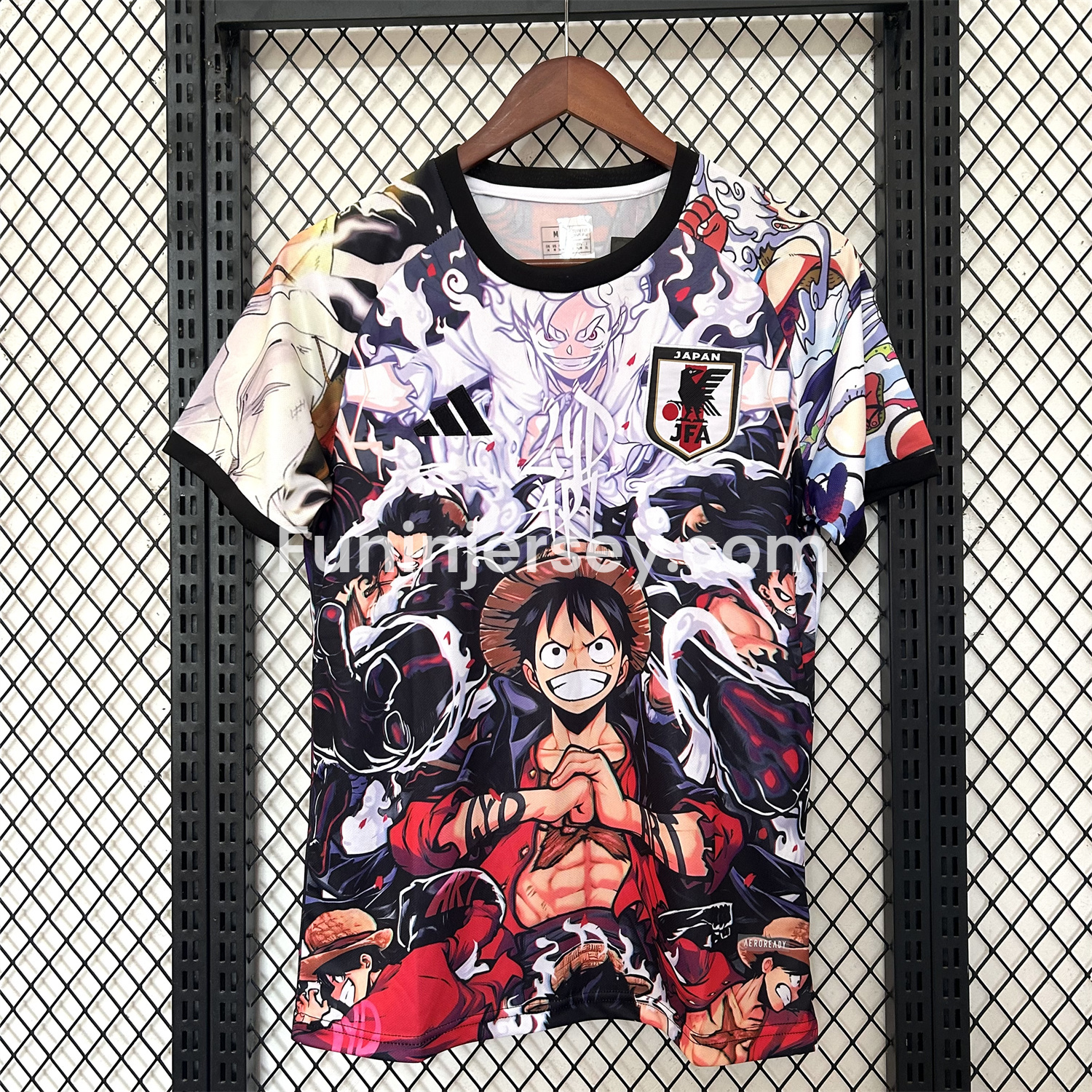 Funinjersey-Japan 25-26 Luffy's Fighting Form Special Edition Jersey - Fans Version