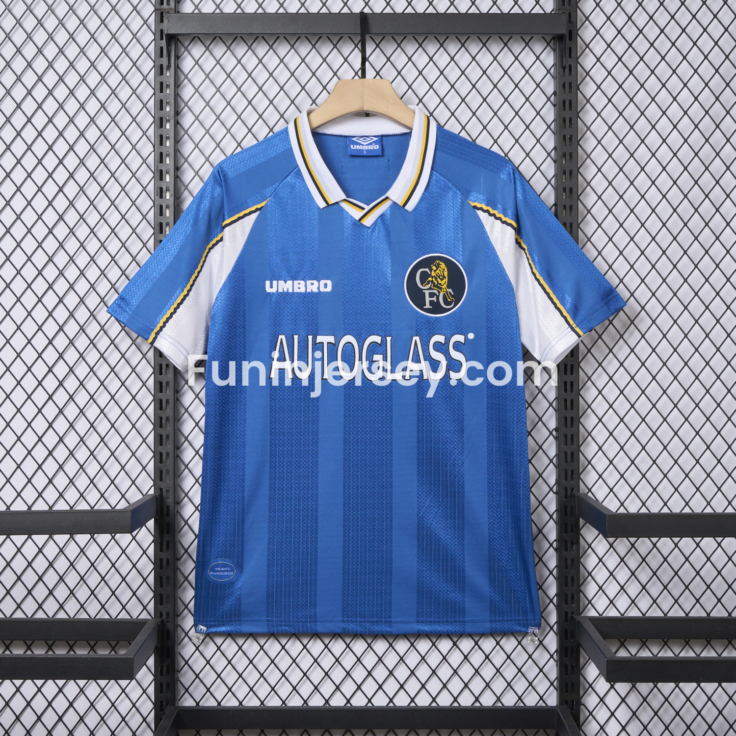 Funinjersey-Retro C.H.E.L.S.E.A 1997-99 Home Jersey