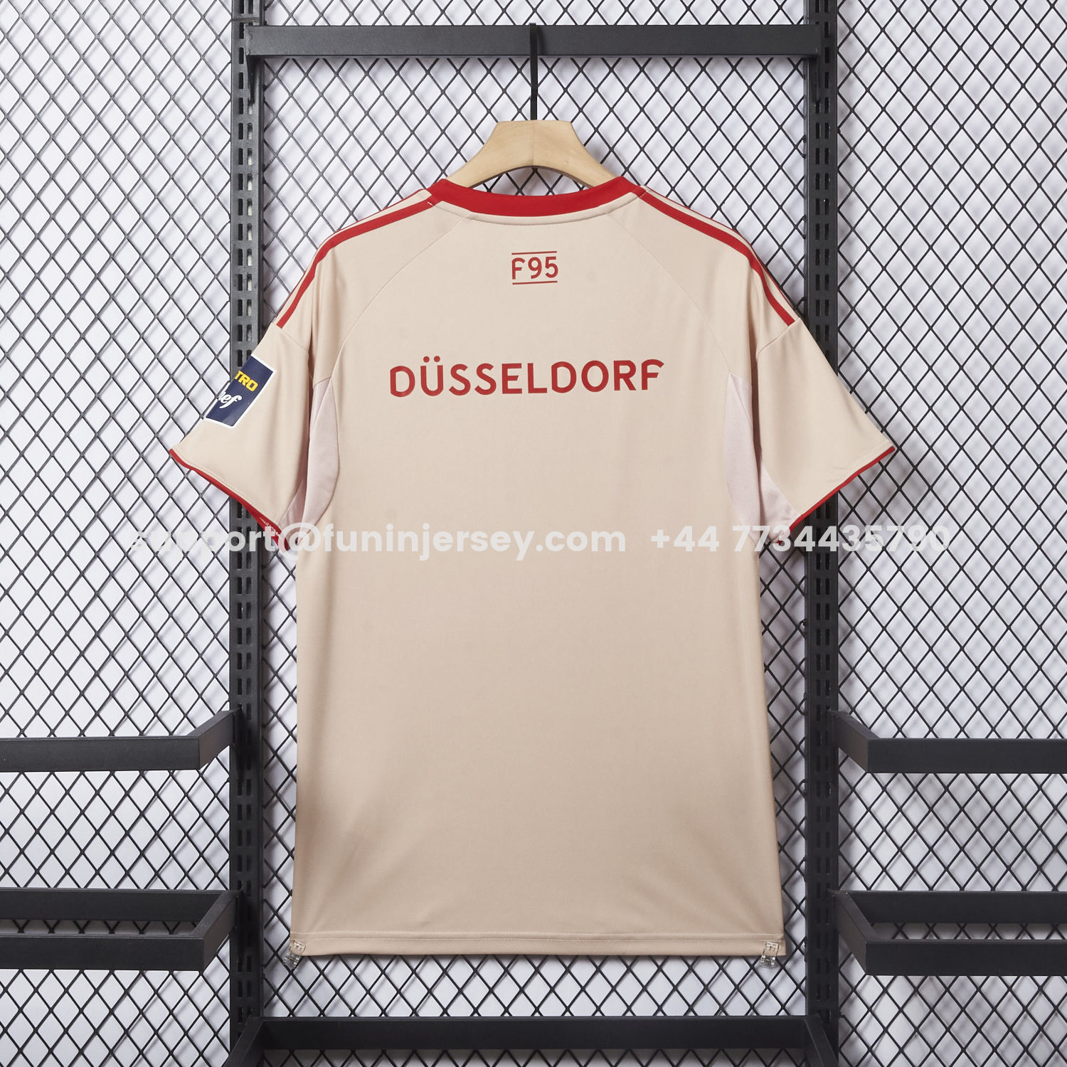 Funinjersey-Fortuna Düsseldorf 25-26 Third Jersey - Fans Version