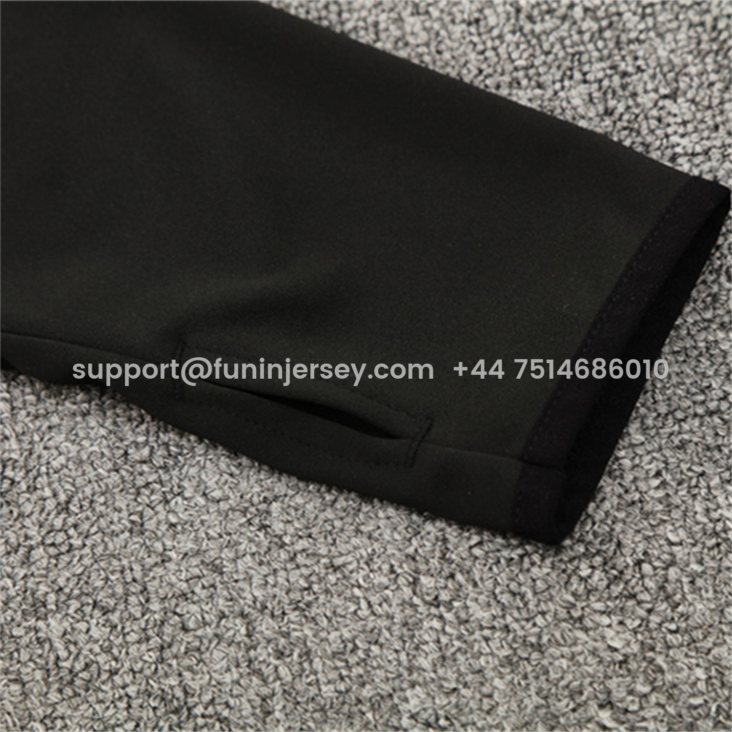 Funinjersey-Liver.pool 25-26 Long Sleeve Training Set - Green Top & Black Pants