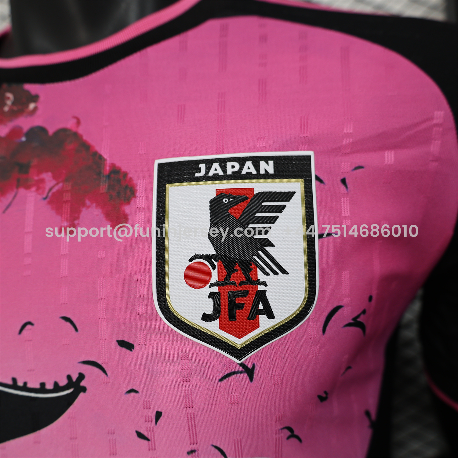 Funinjersey-Japan 25-26 Pink Cherry Mount Fuji Special Edition Jersey - Player Version