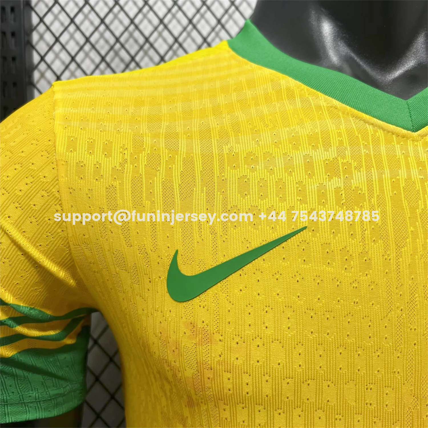 Funinjersey-Brazil 2026 Yellow Colors Special Jersey - Player Version