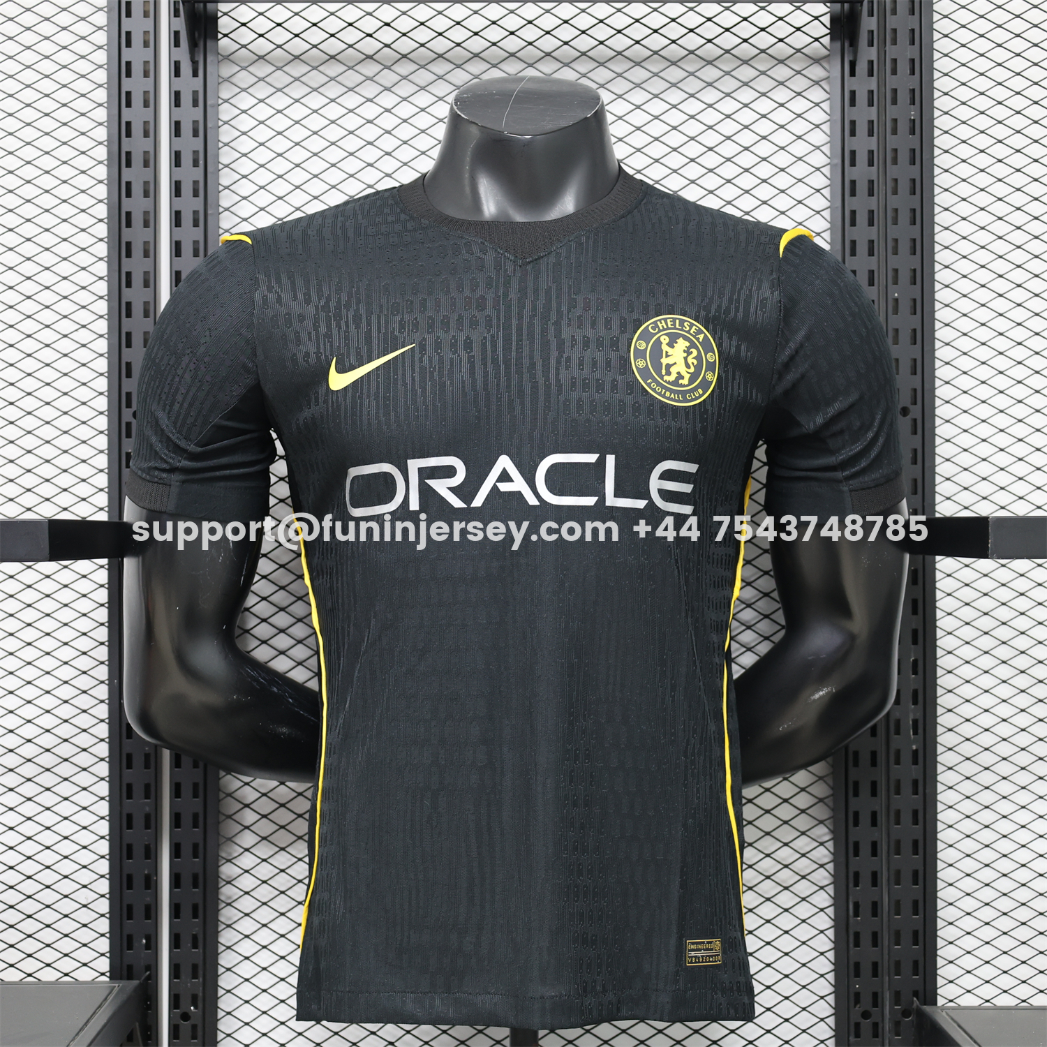 Funinjersey-C.H.E.L.S.E.A 25-26 Black Special Jersey - Player Version