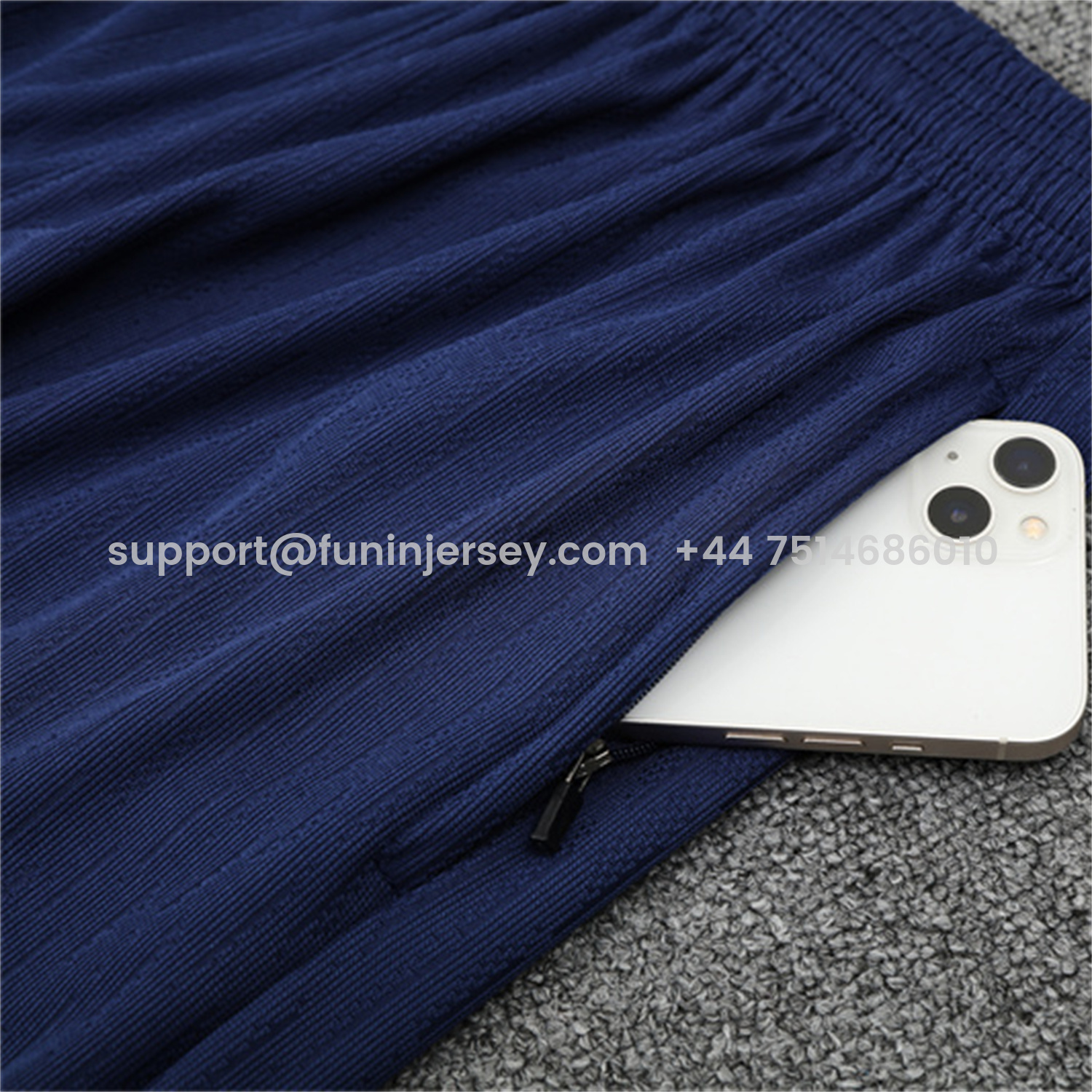 Funinjersey-Barcelona 25-26 Long Sleeve Training Set - Purple Top & Deep Blue Pants