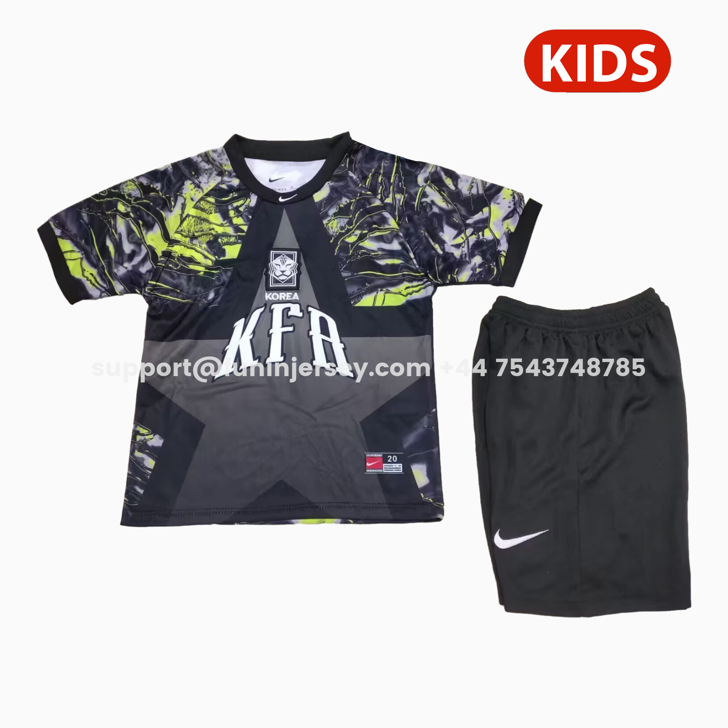 Funinjersey-Korea 2026 Hollywood Goalkeeper Special Kids Kit