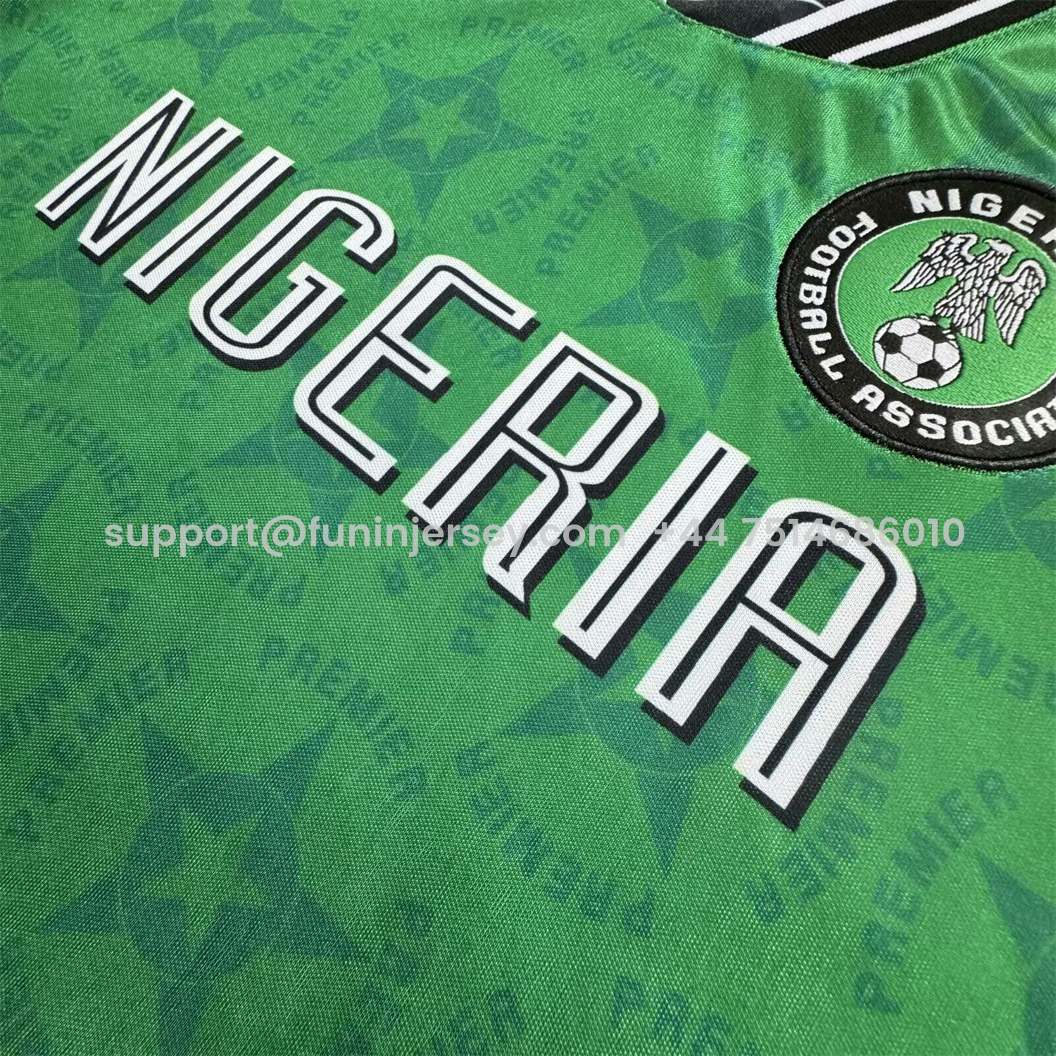 Funinjersey-Retro Nigeria 1994-95 Home Kids Kit