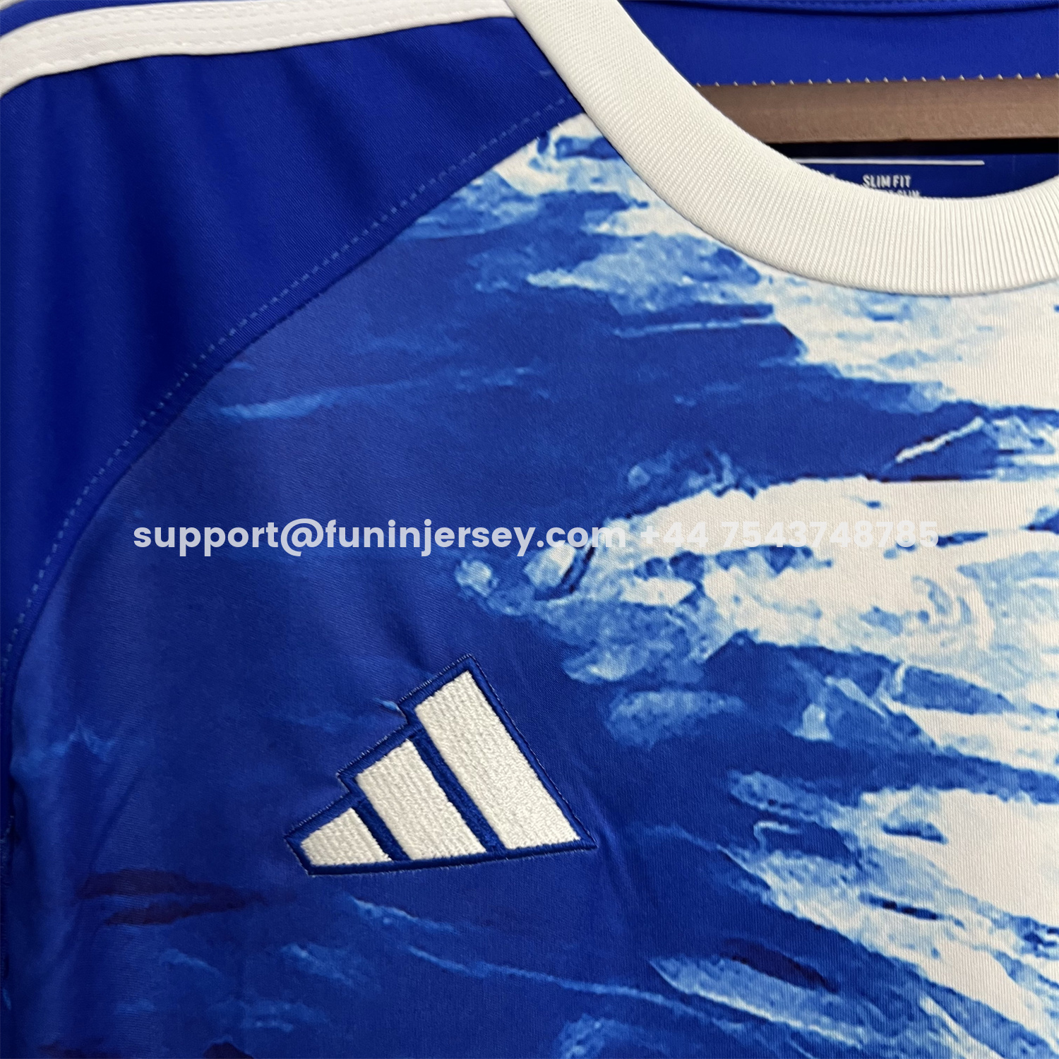 Funinjersey-Como 25-26 Home Jersey - Fans Version