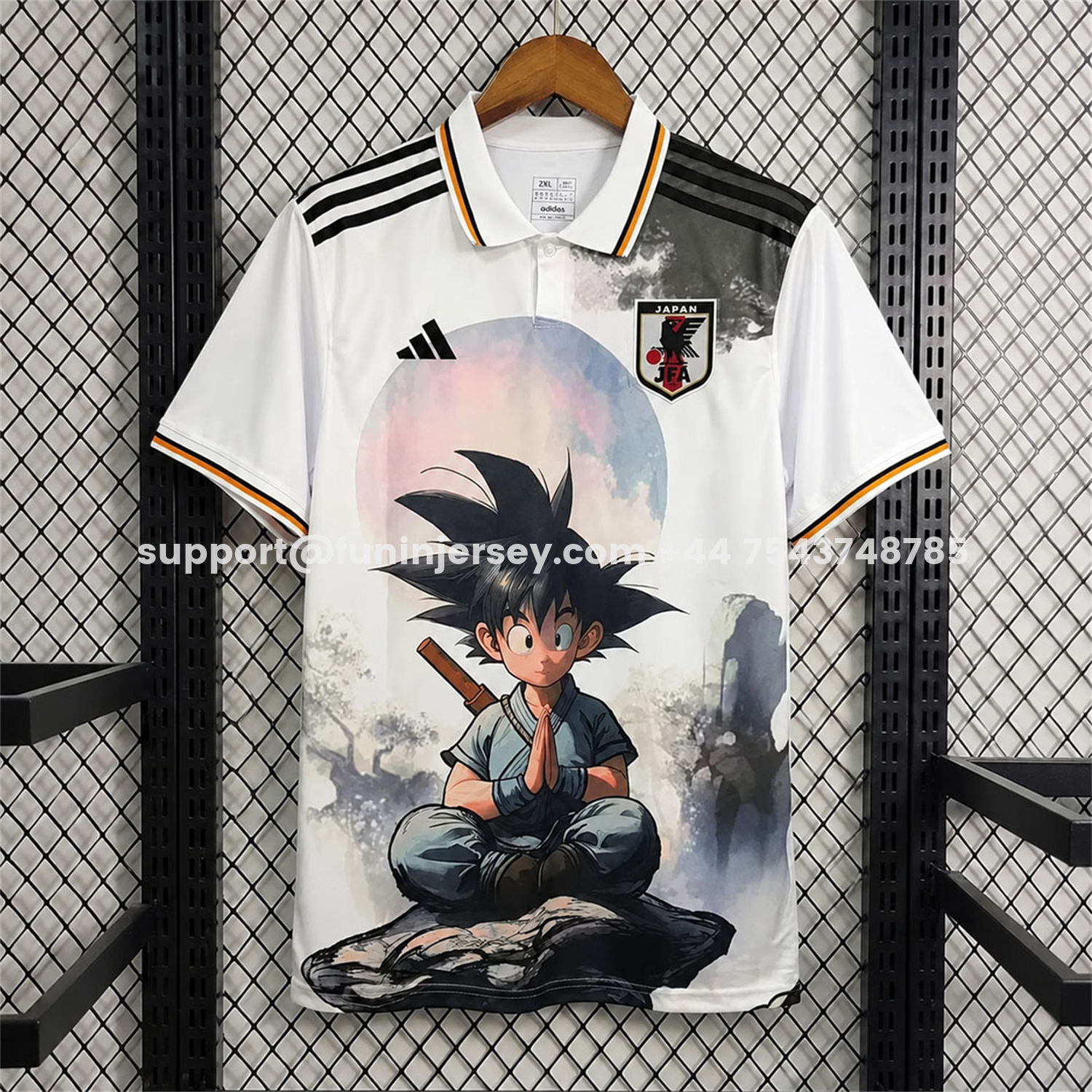 Funinjersey-Japan 2026 Wukong Meditating White Special Jersey - Fans Version