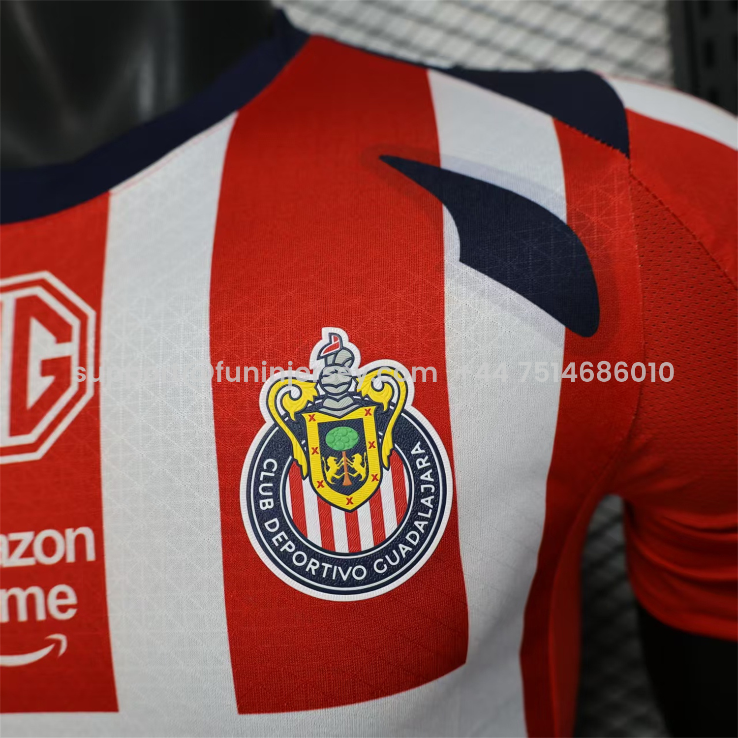Funinjersey-Chivas de Guadalajara 25-26 Home Jersey - Player Version