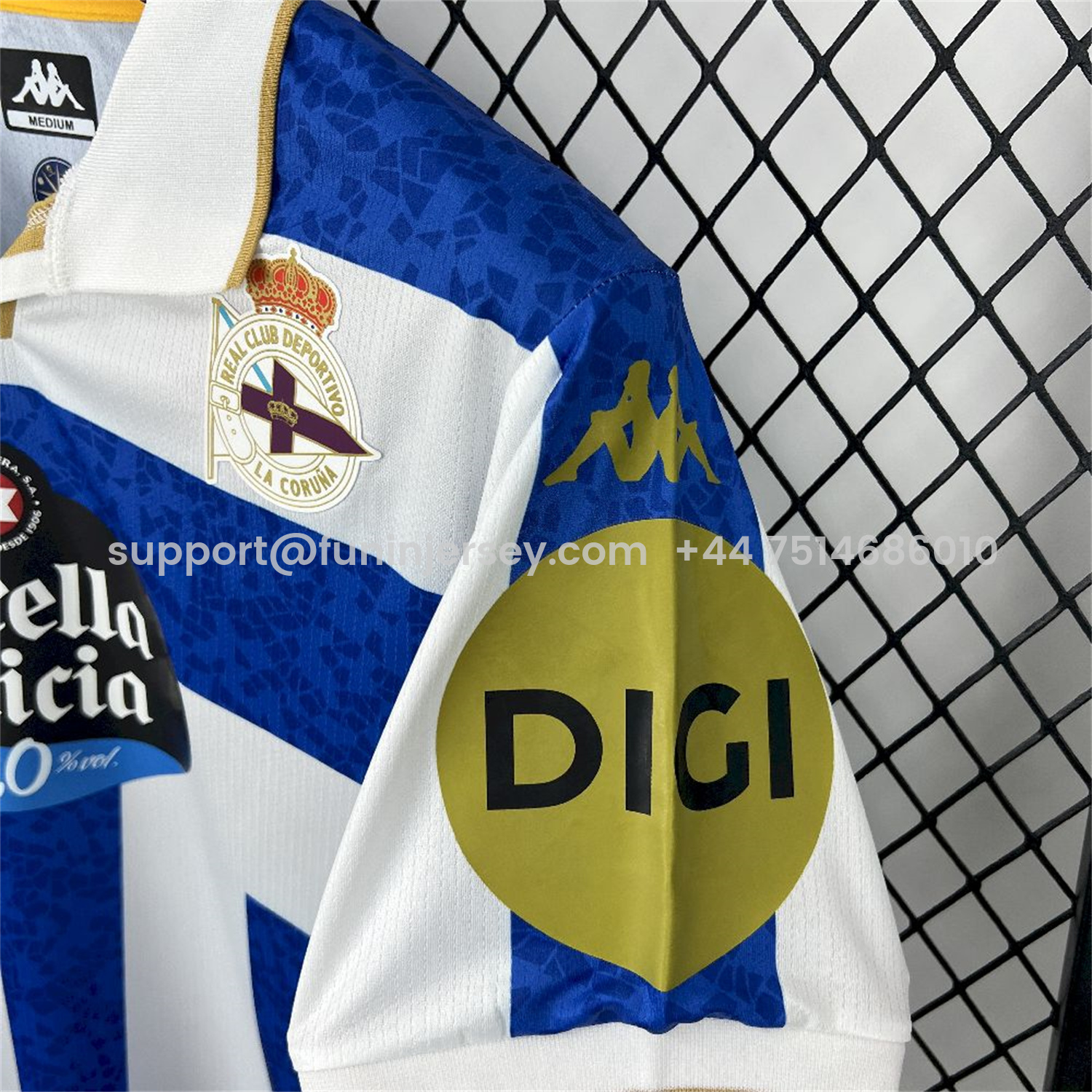 Funinjersey-Deportivo de La Coruña 25-26 Home Jersey - Fans Version