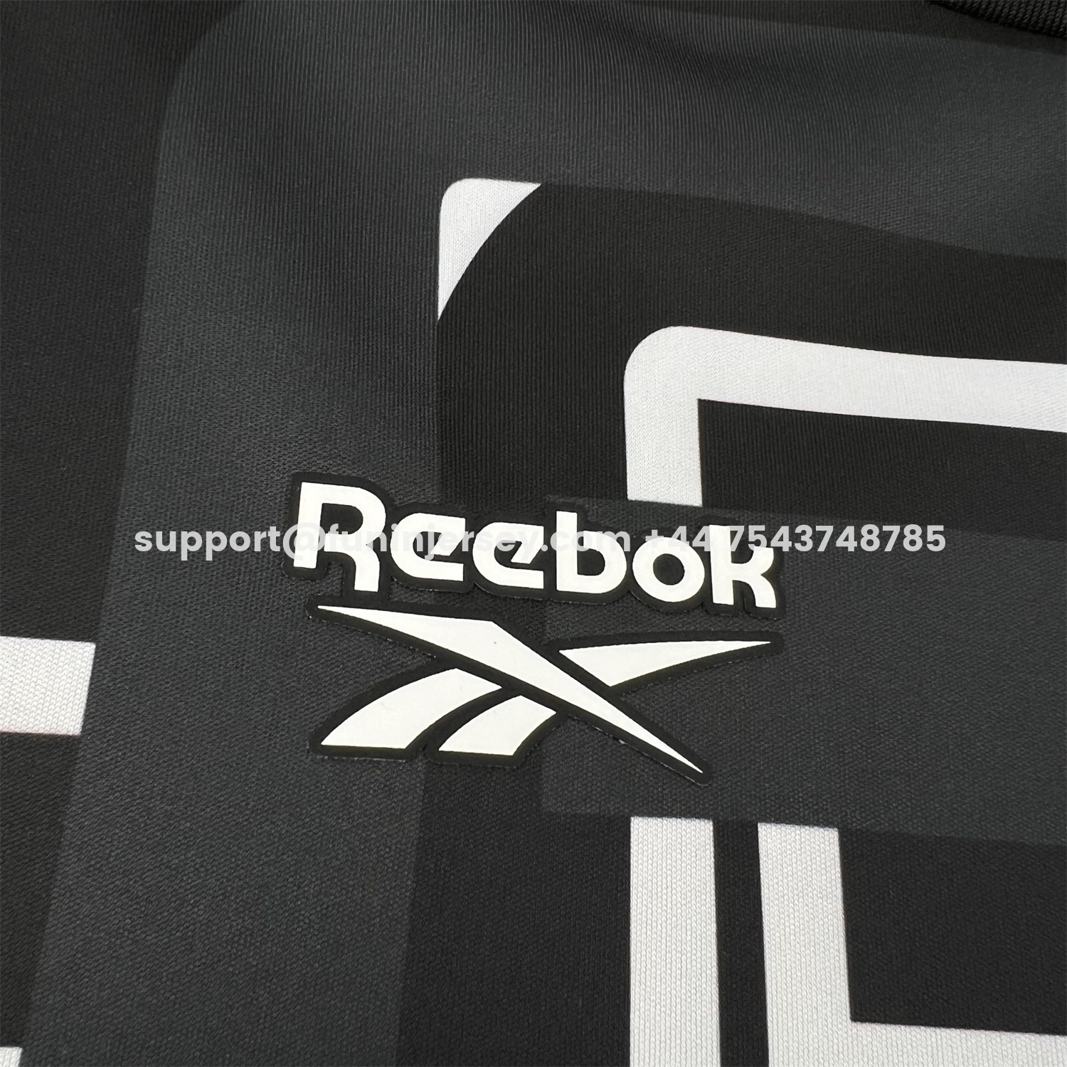 Funinjersey-Santa Cruz 26-27 Pre-Match Black With White Lines Jersey - Fans Version