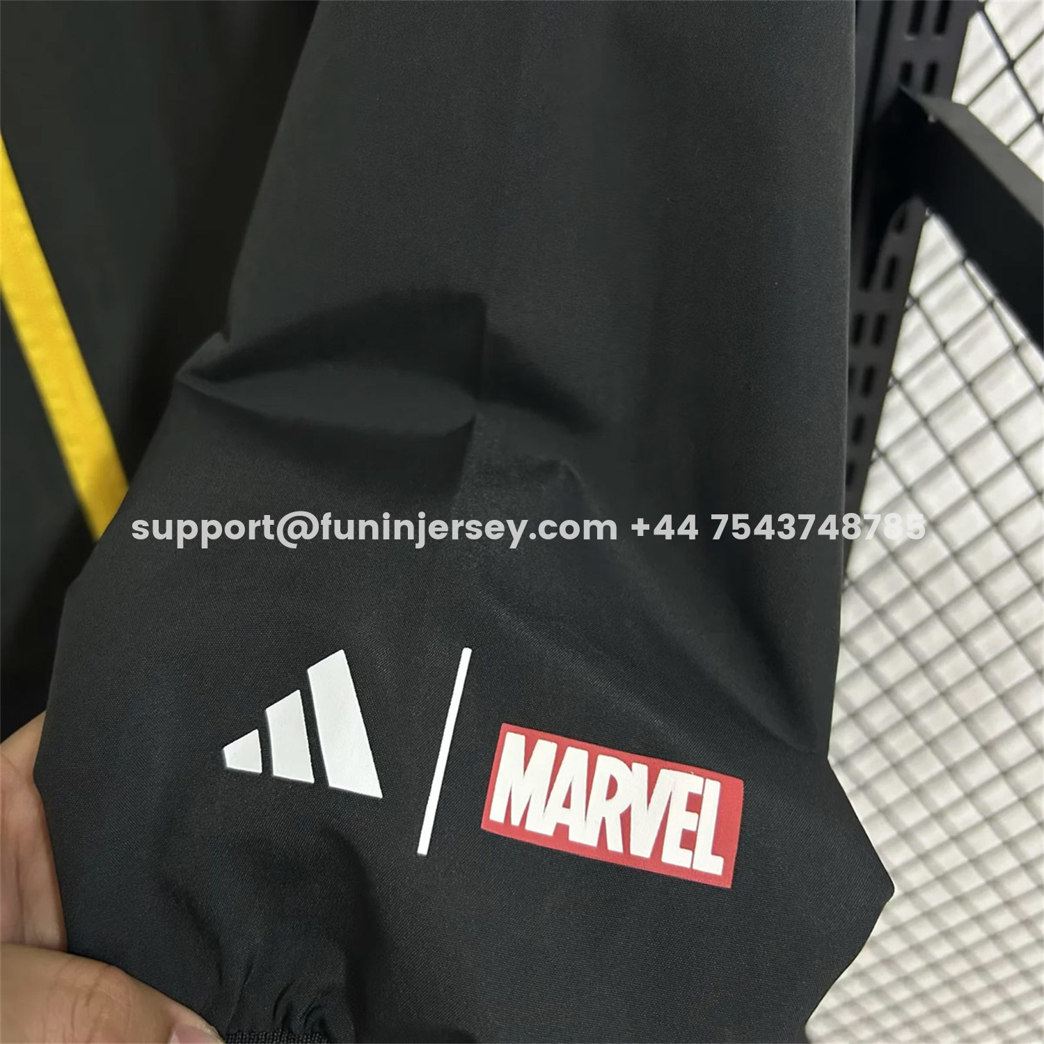 Funinjersey-Real Madrid 25-26 Windbreaker Jacket - Black