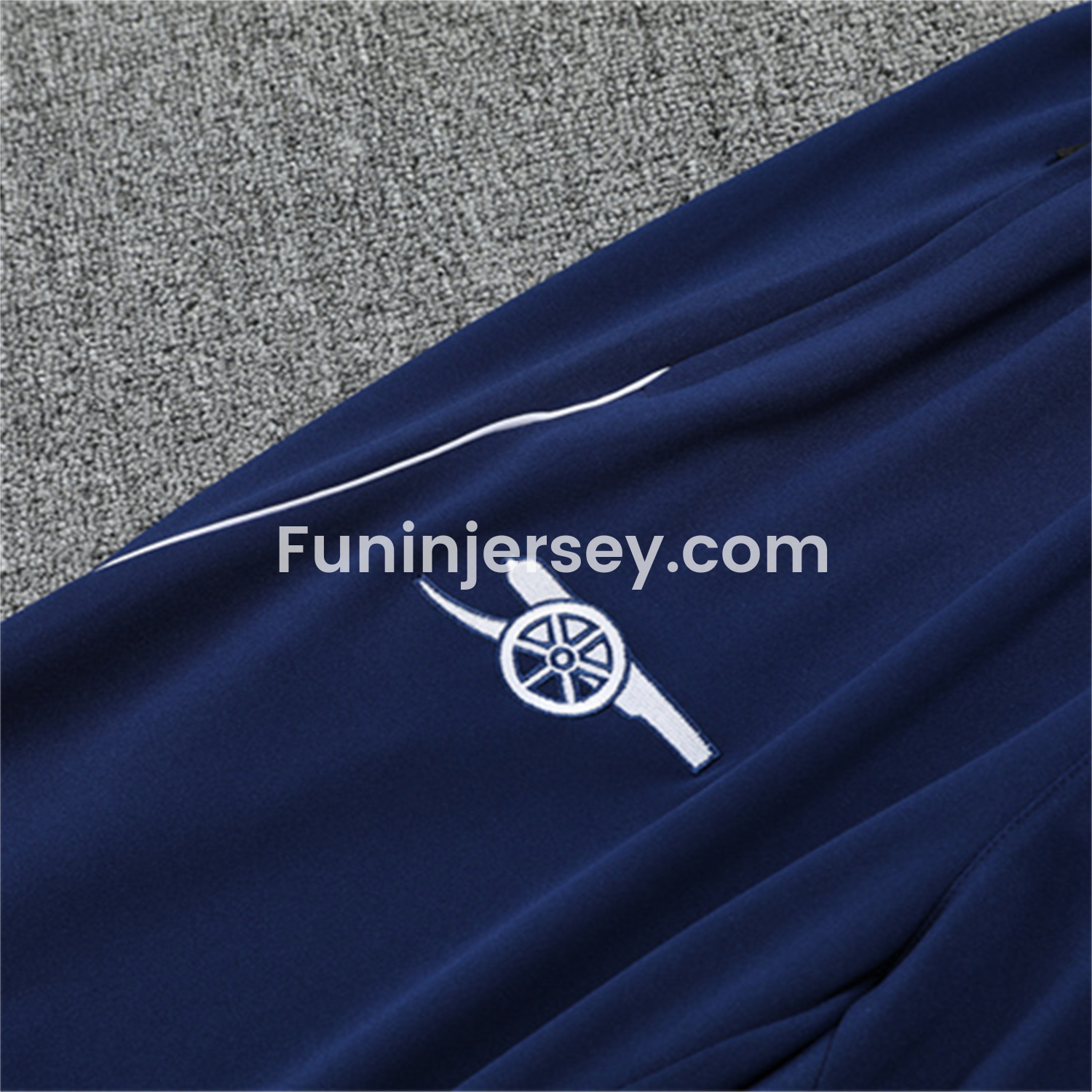Funinjersey-Arsenal 25-26 Long Sleeves Training Set - Colorful Camouflage Top & Royal Blue Pants