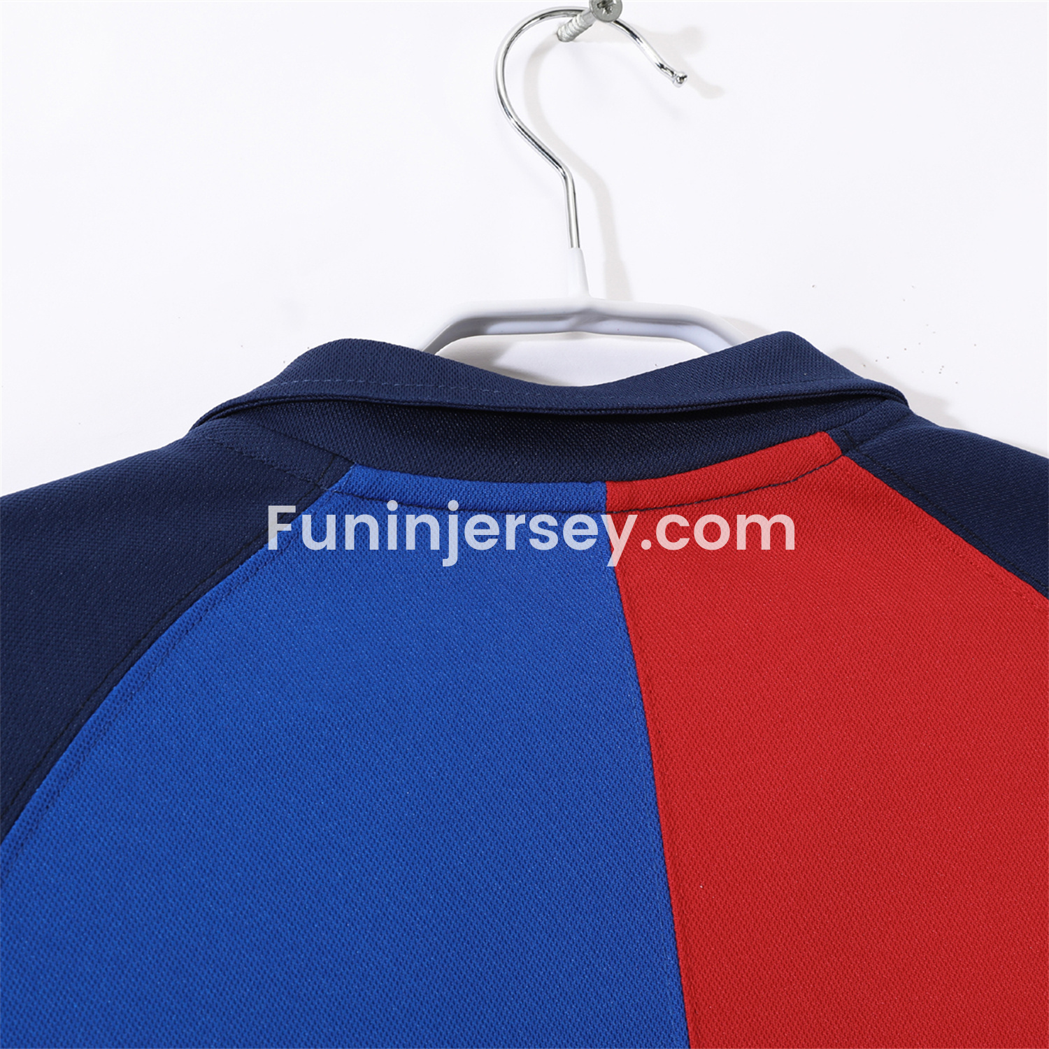 Funinjersey-Retro Barcelona 99-00 Home Long Sleeves Jersey