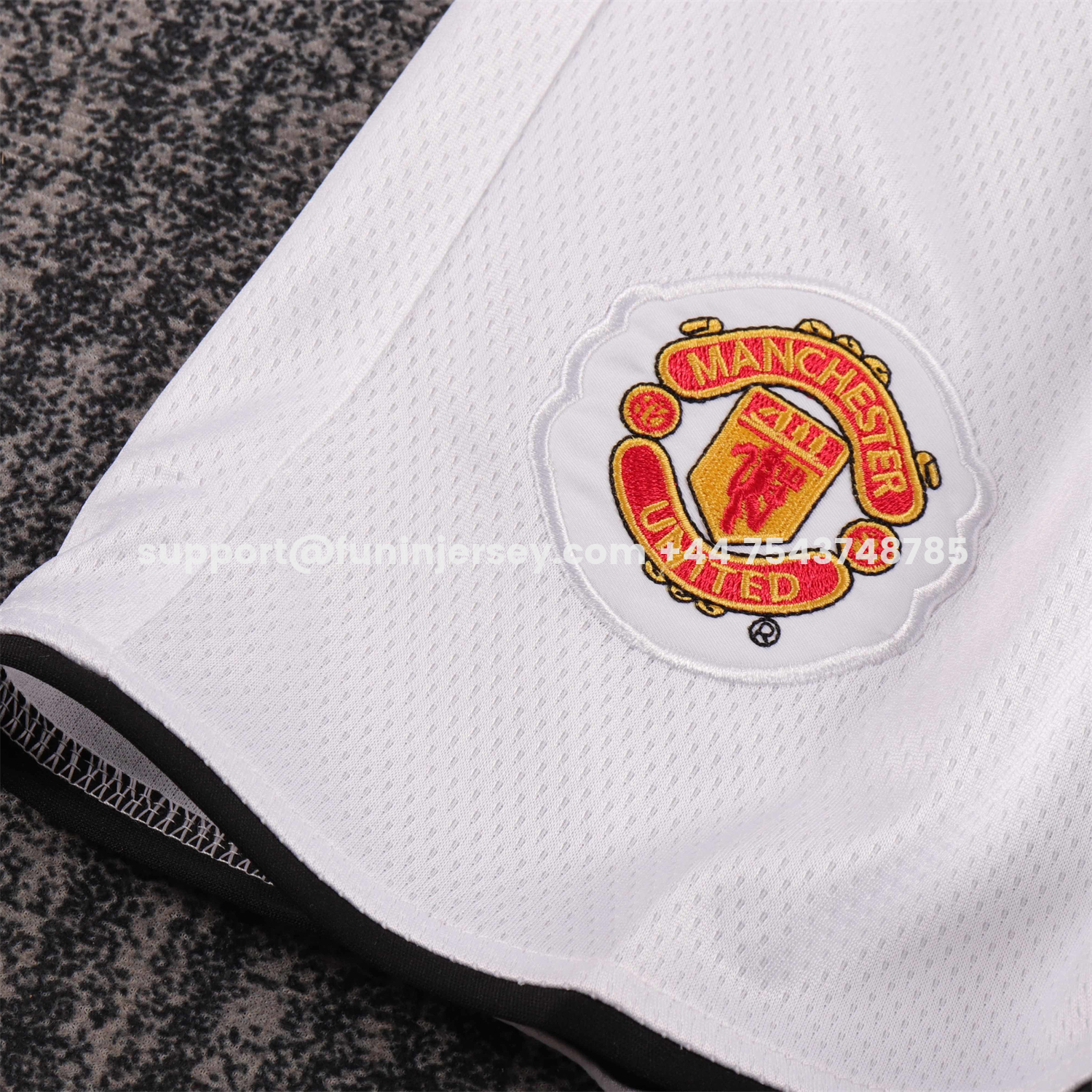 Funinjersey-Retro Manchester United 2007-08 Home Kids Kit