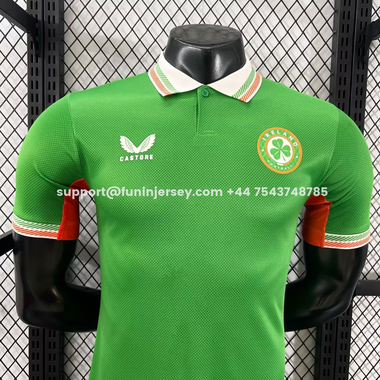 Funinjersey-Ireland 2026 Women's Team Home Jersey - Player Version