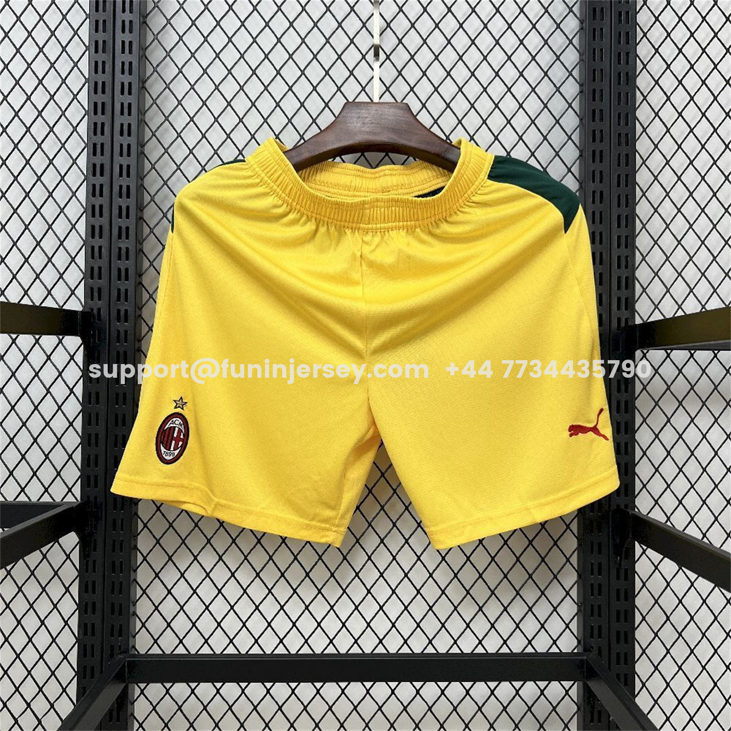 Funinjersey-AC Milan 25-26 Third Shorts - Fans Version