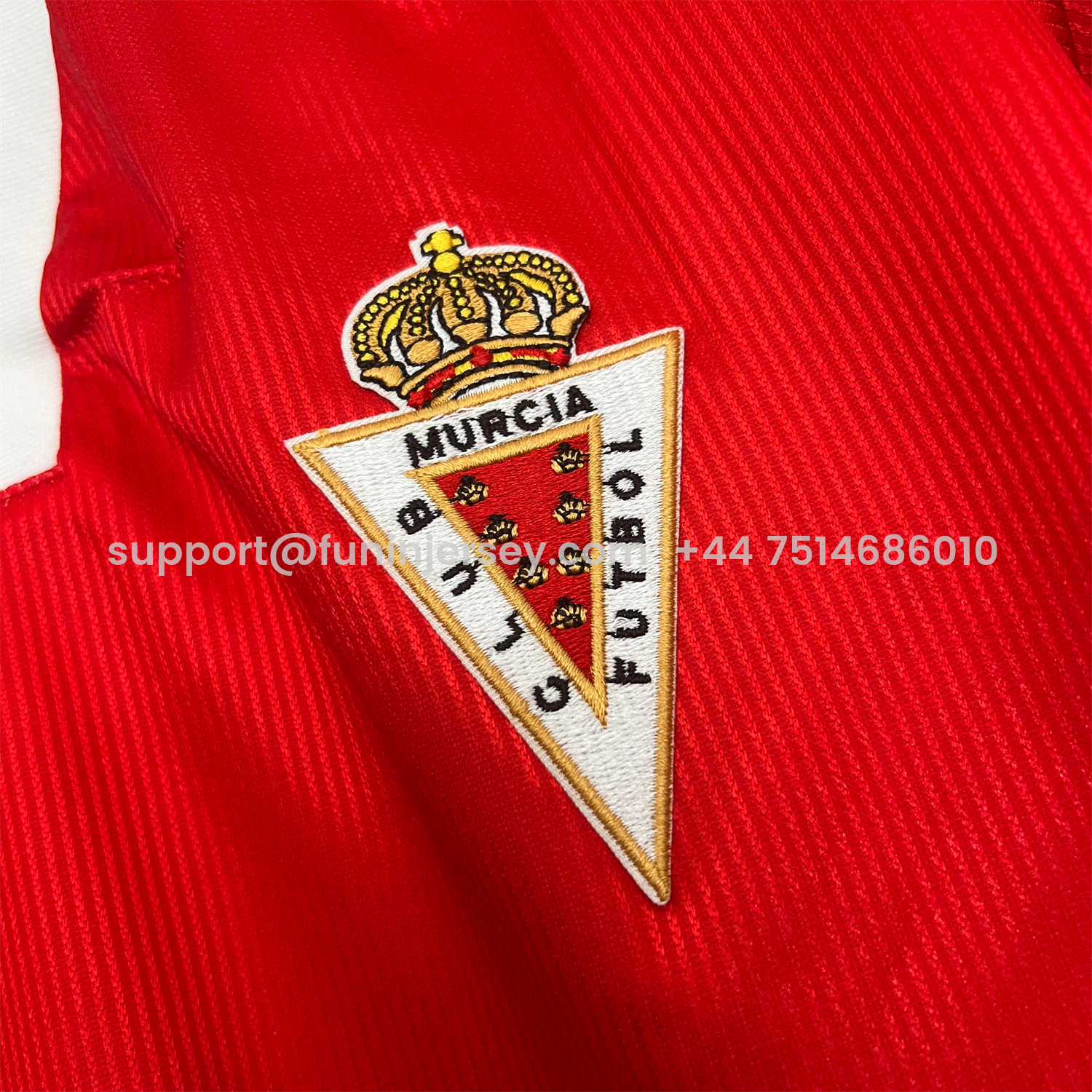 Funinjersey-Retro Real Murcia CF 1999-00 Home Red Jersey