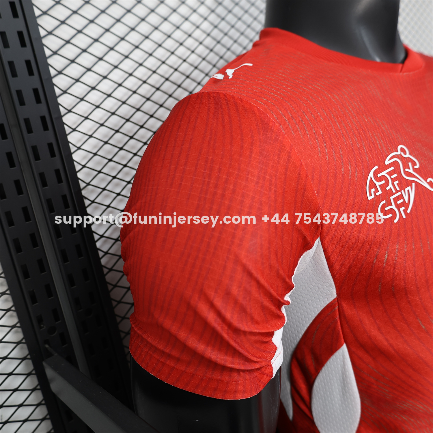 Funinjersey-Switzerland 2026 Home Jersey - Player Version
