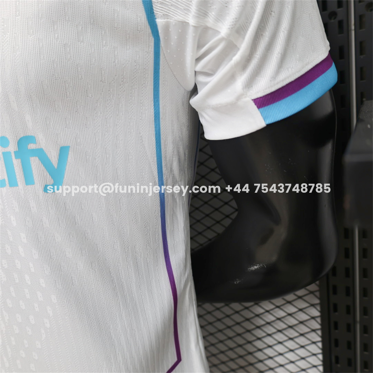 Funinjersey-Barcelona 26-27 Blue White Special Jersey - Player Version
