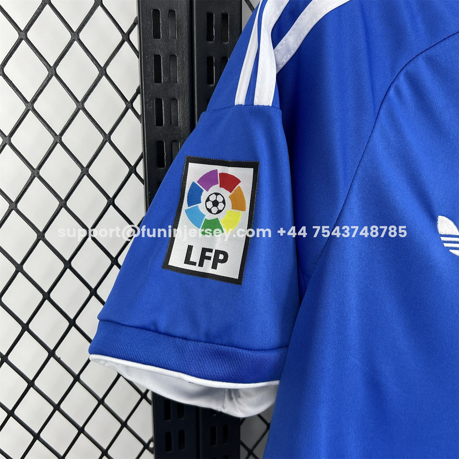 Funinjersey-Real Zaragoza 25-26 Retro Style Blue Polo Jersey - Fans Version
