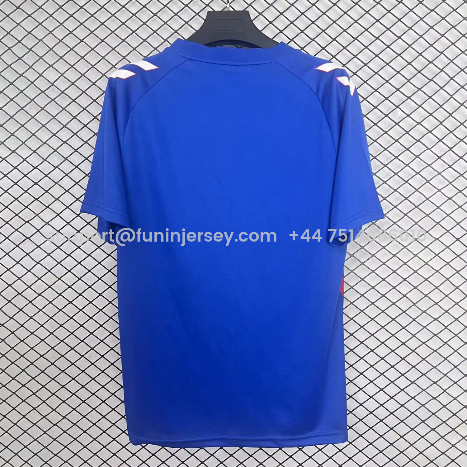 Funinjersey-Sunderland 25-26 Blue Pre-Match Training Jersey - Fans Version