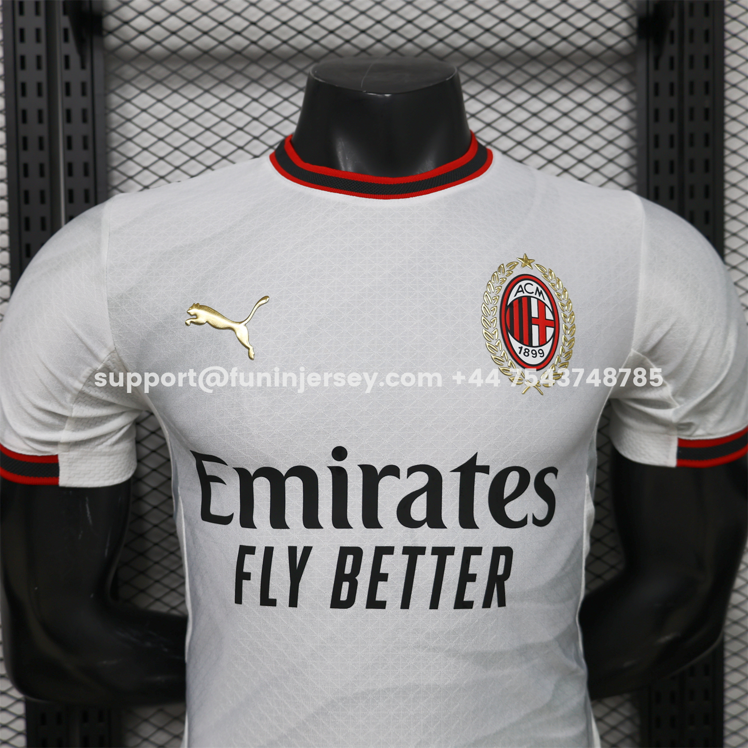 Funinjersey-AC Milan 26-27 Away Jersey - Player Version