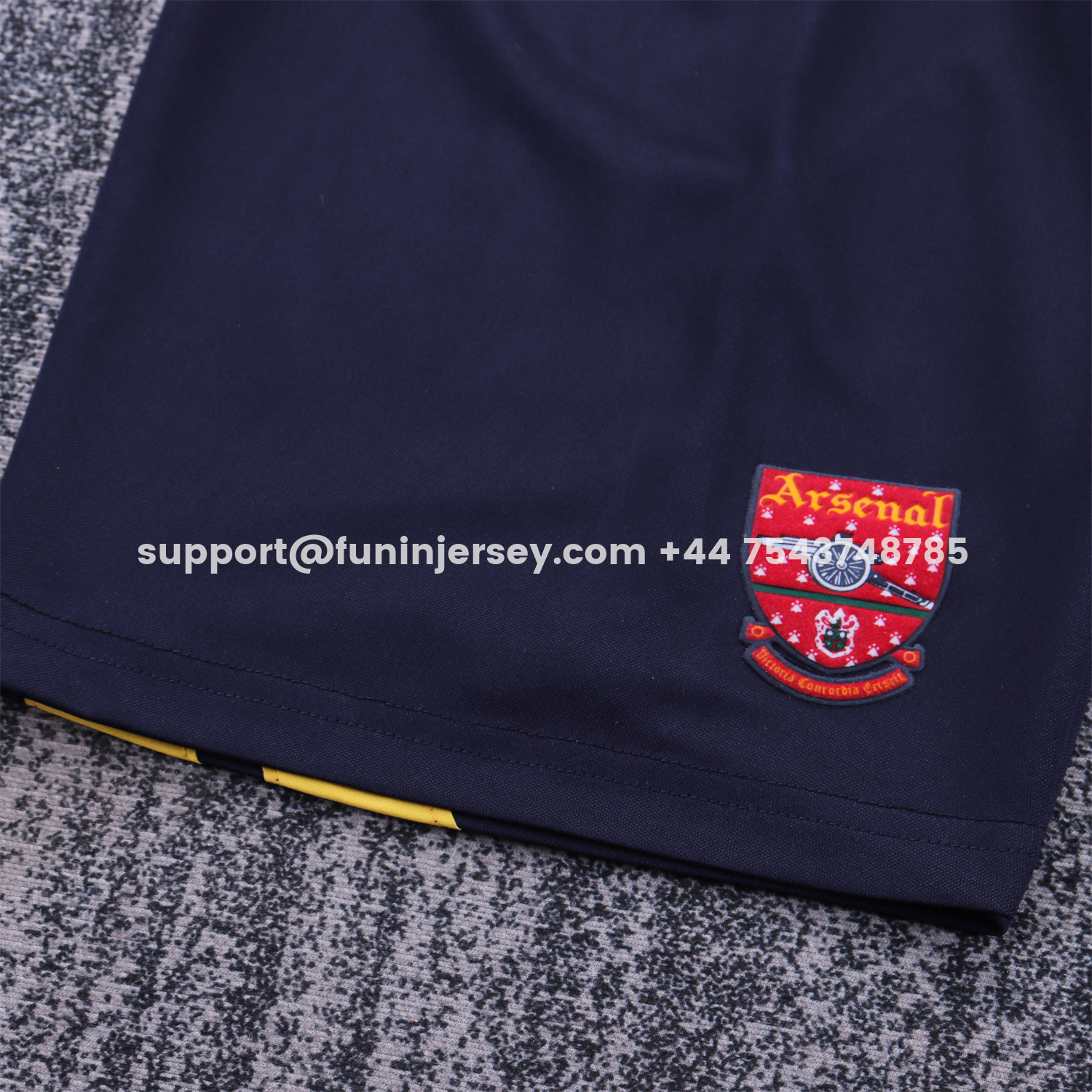 Funinjersey-Retro Arsenal 1993-94 Away Kids Kit