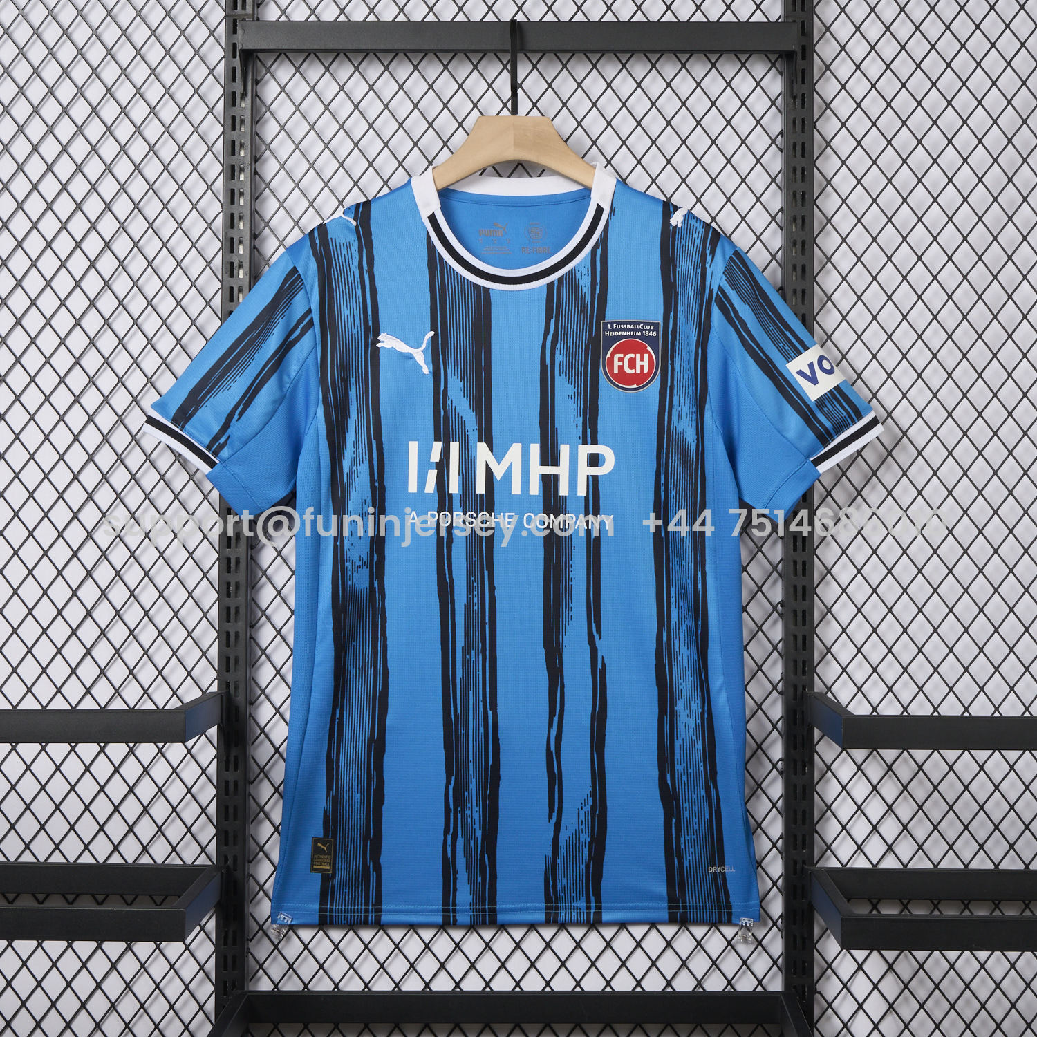 Funinjersey-FC Heidenheim 25-26 Away Jersey - Fans Version