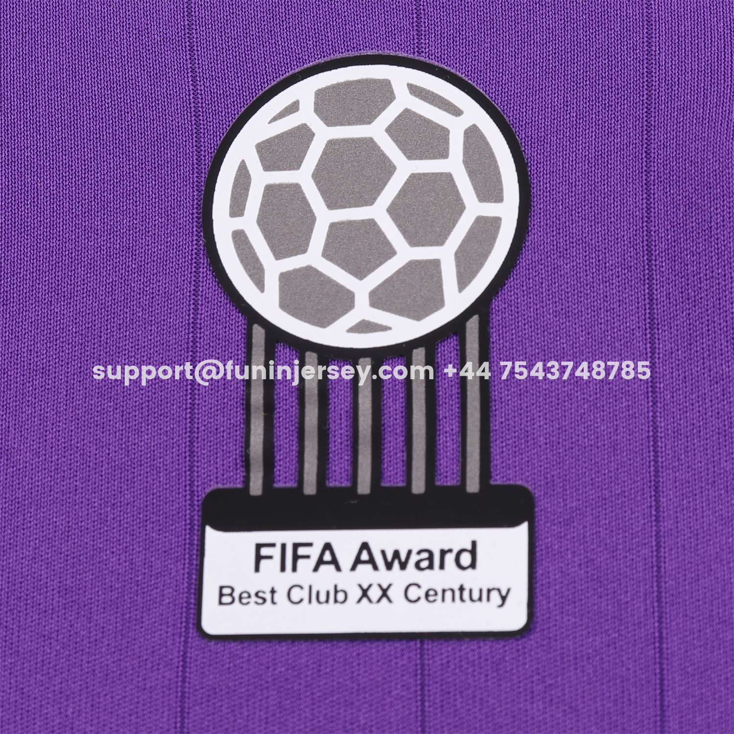 Funinjersey-Retro Real Madrid 2006-07 Away Purple Kids Kit