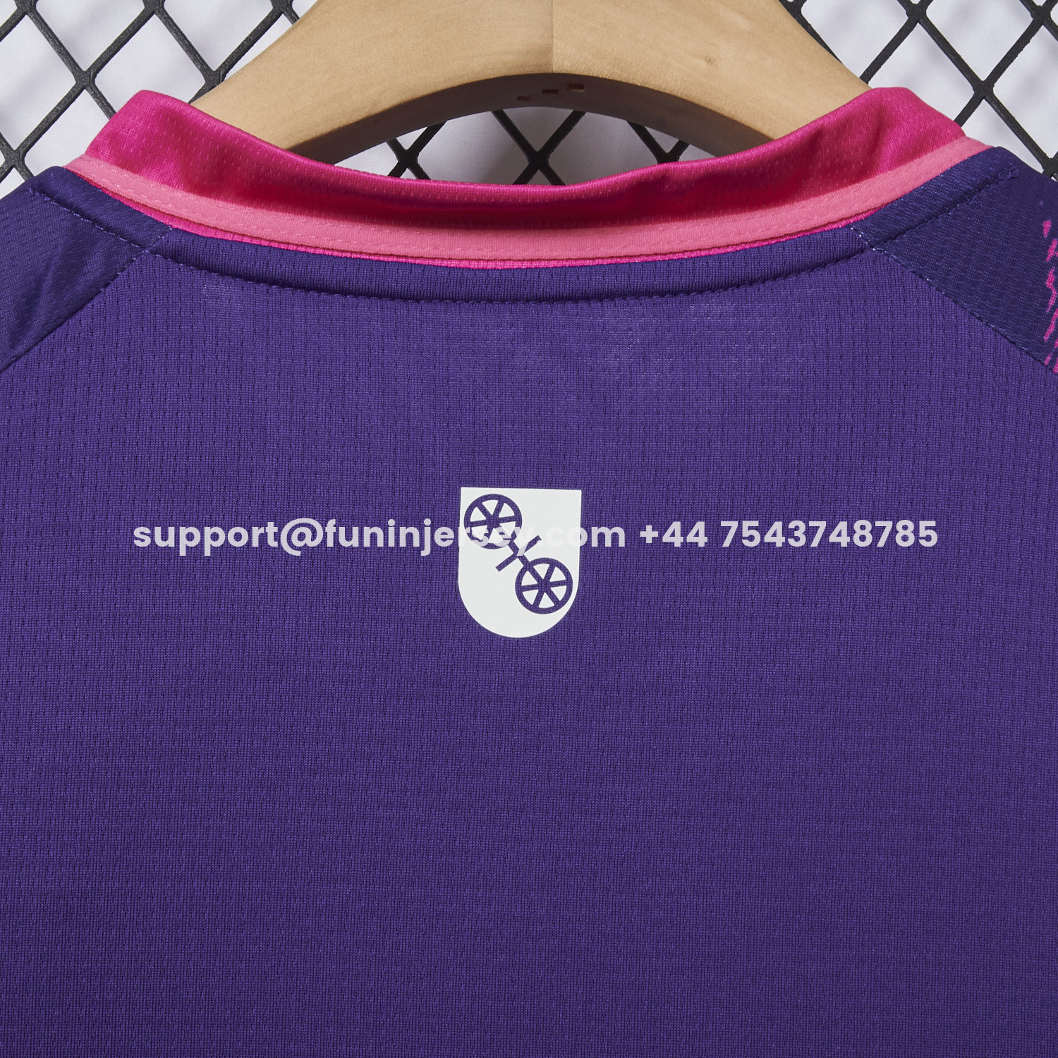 Funinjersey-Mainz 25-26 Away Purple Jersey - Fans Version