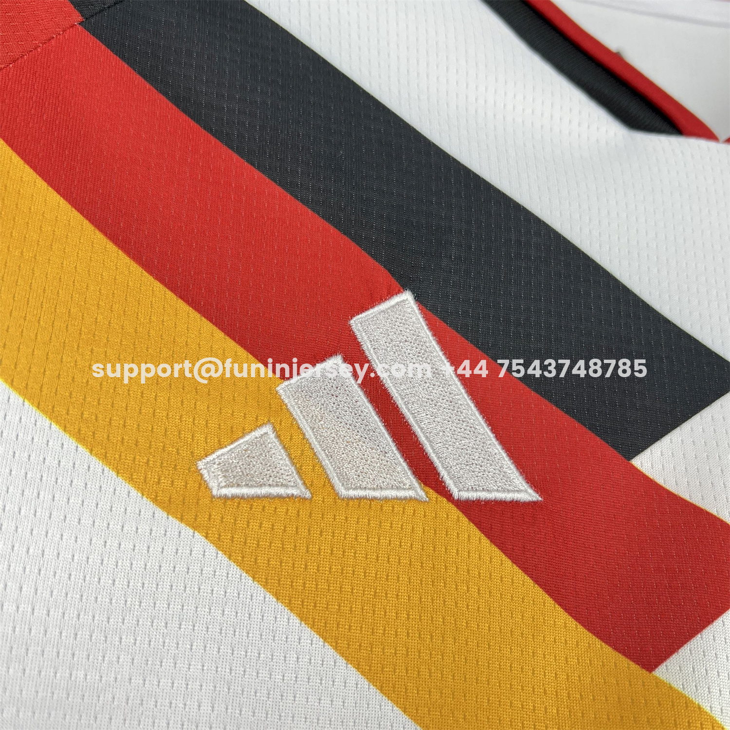 Funinjersey-Germany 2026 Home Long Sleeves Jersey - Fans Version