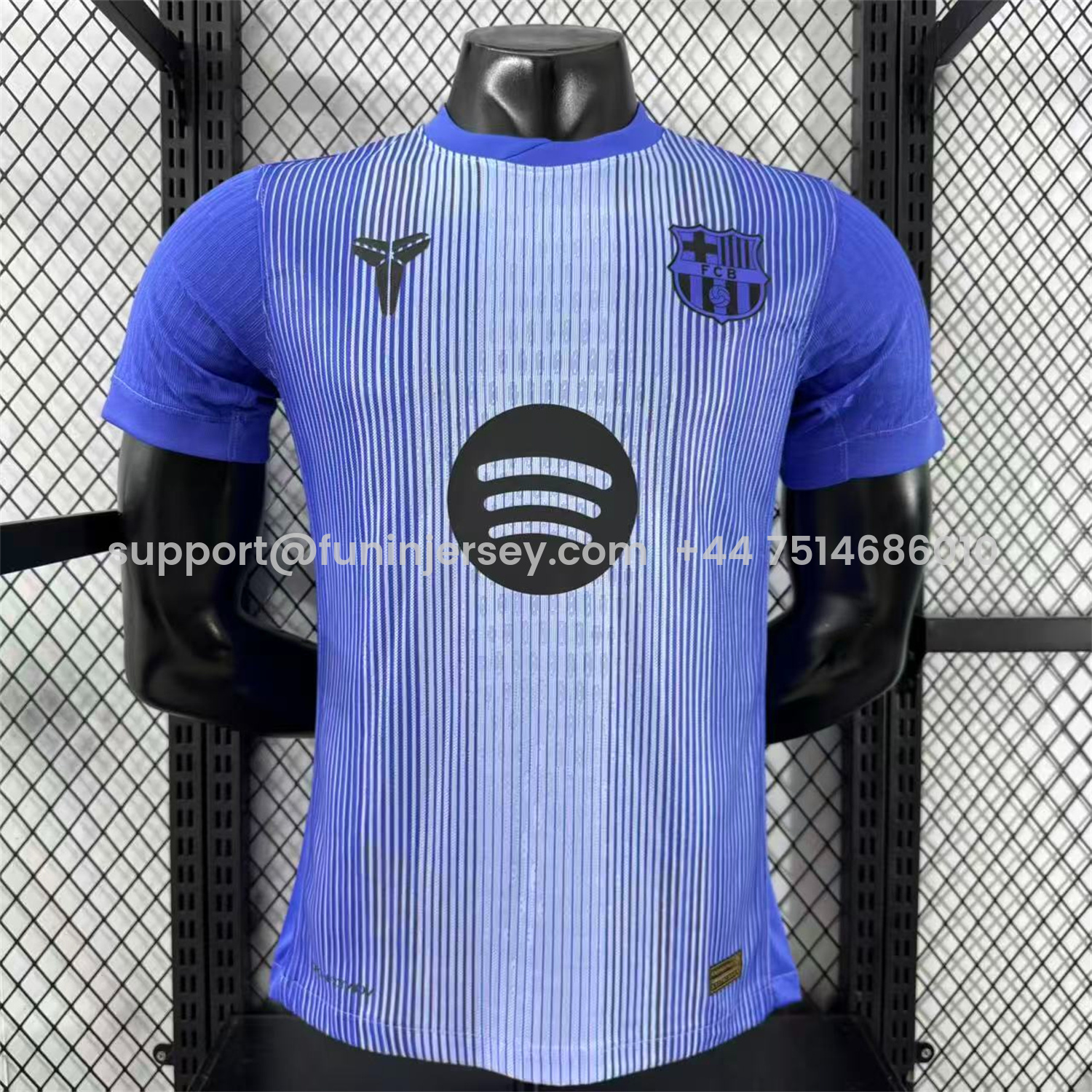 Funinjersey-Barcelona 25-26 Purple Gradient Pre-Match Training Jersey - Player Version