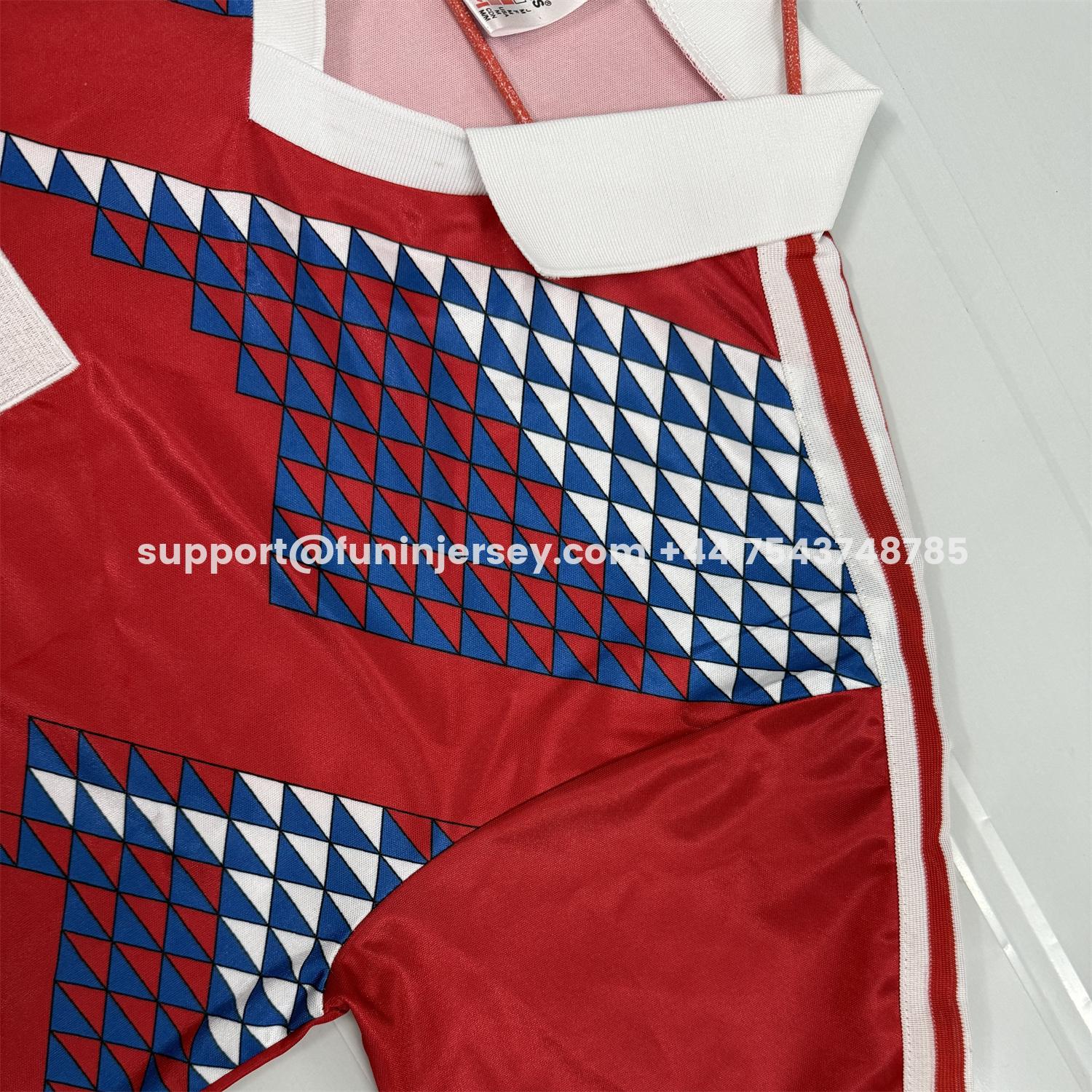 Funinjersey-Retro Slovakia 1990 Home Jersey