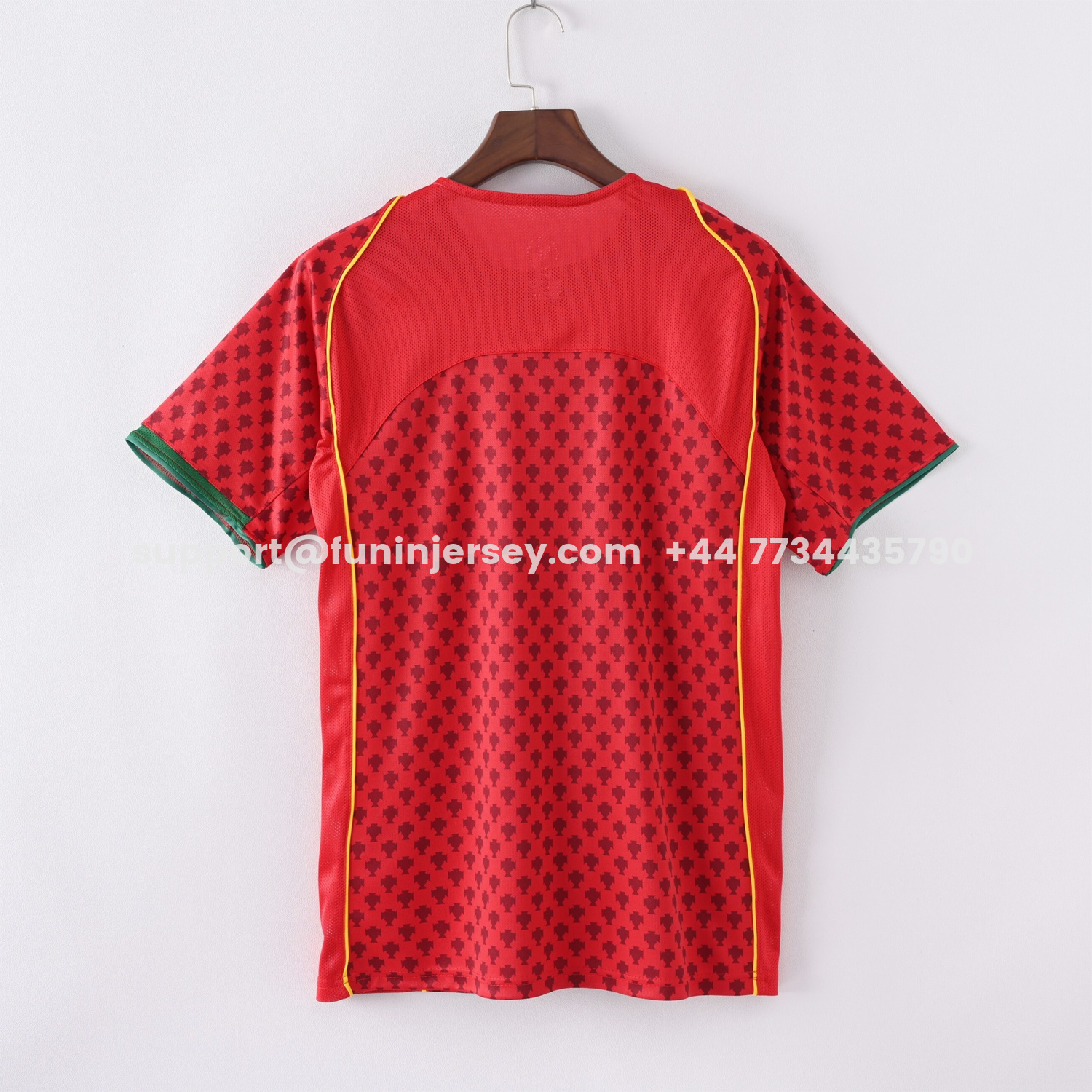 Funinjersey-Retro Portugal 2004 Home Jersey