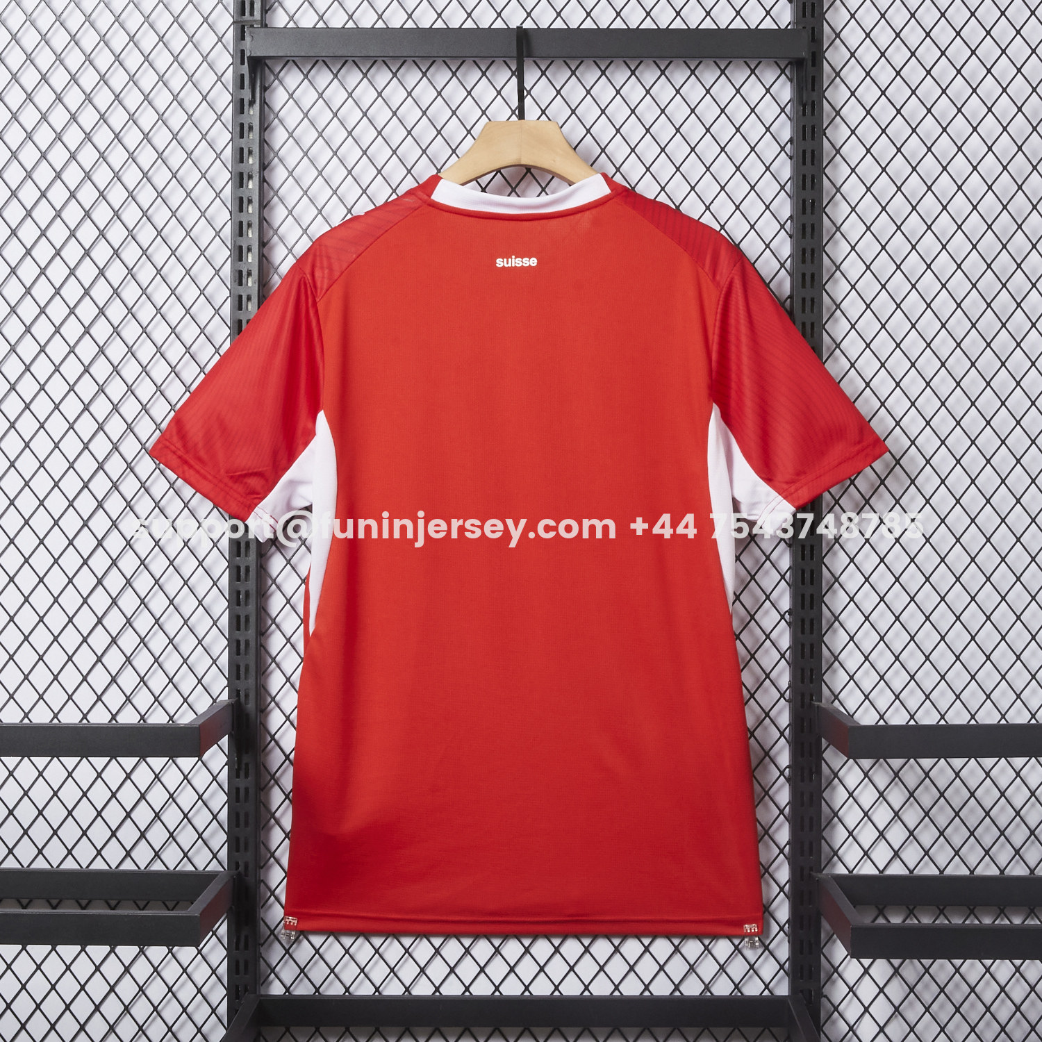 Funinjersey-Switzerland 2026 Home Red Jersey - Fans Version