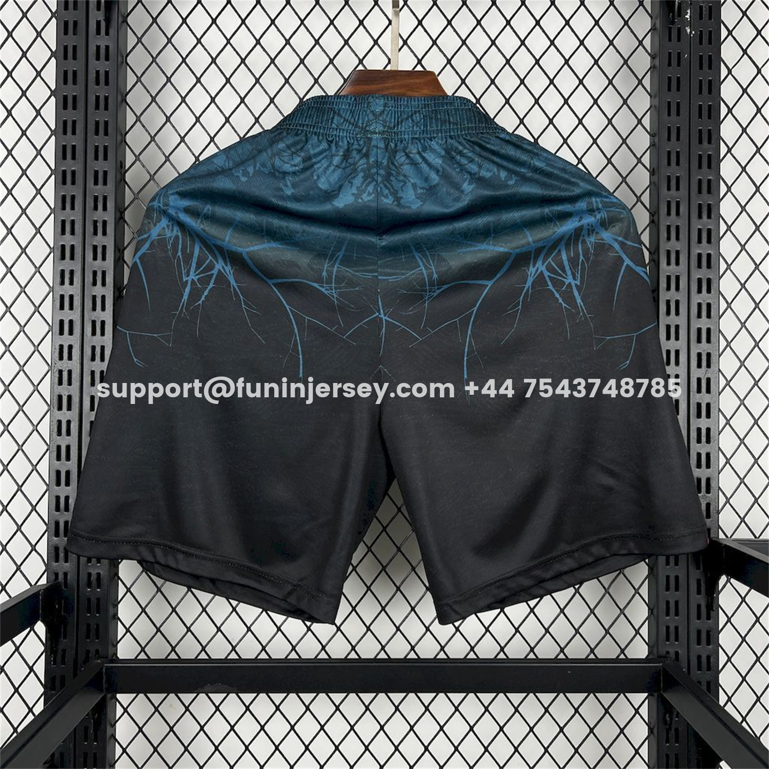 Funinjersey-Napoli 25-26 Halloween Black Shorts - Fans Version