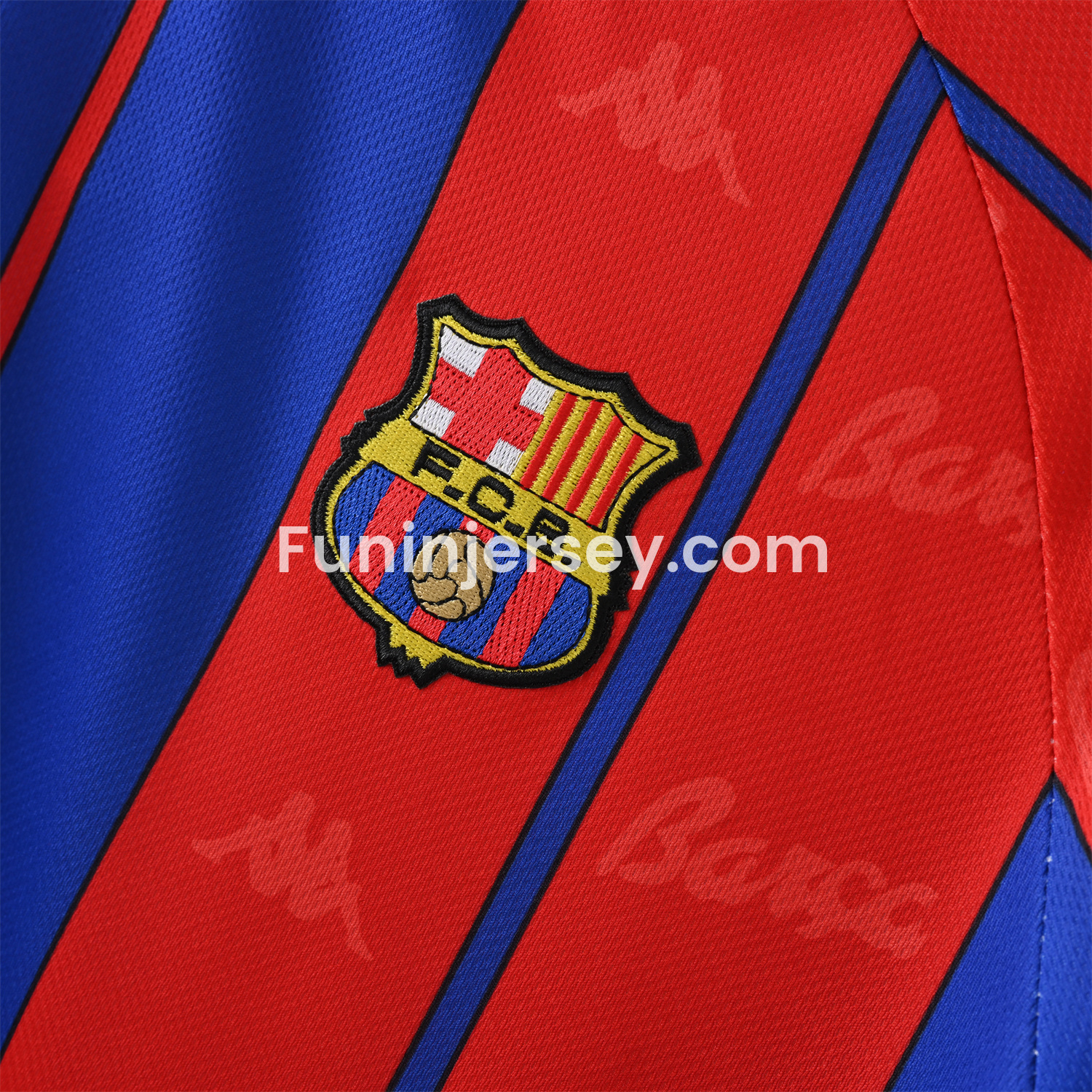 Funinjersey-Retro Barcelona 1997-98 Home Jersey