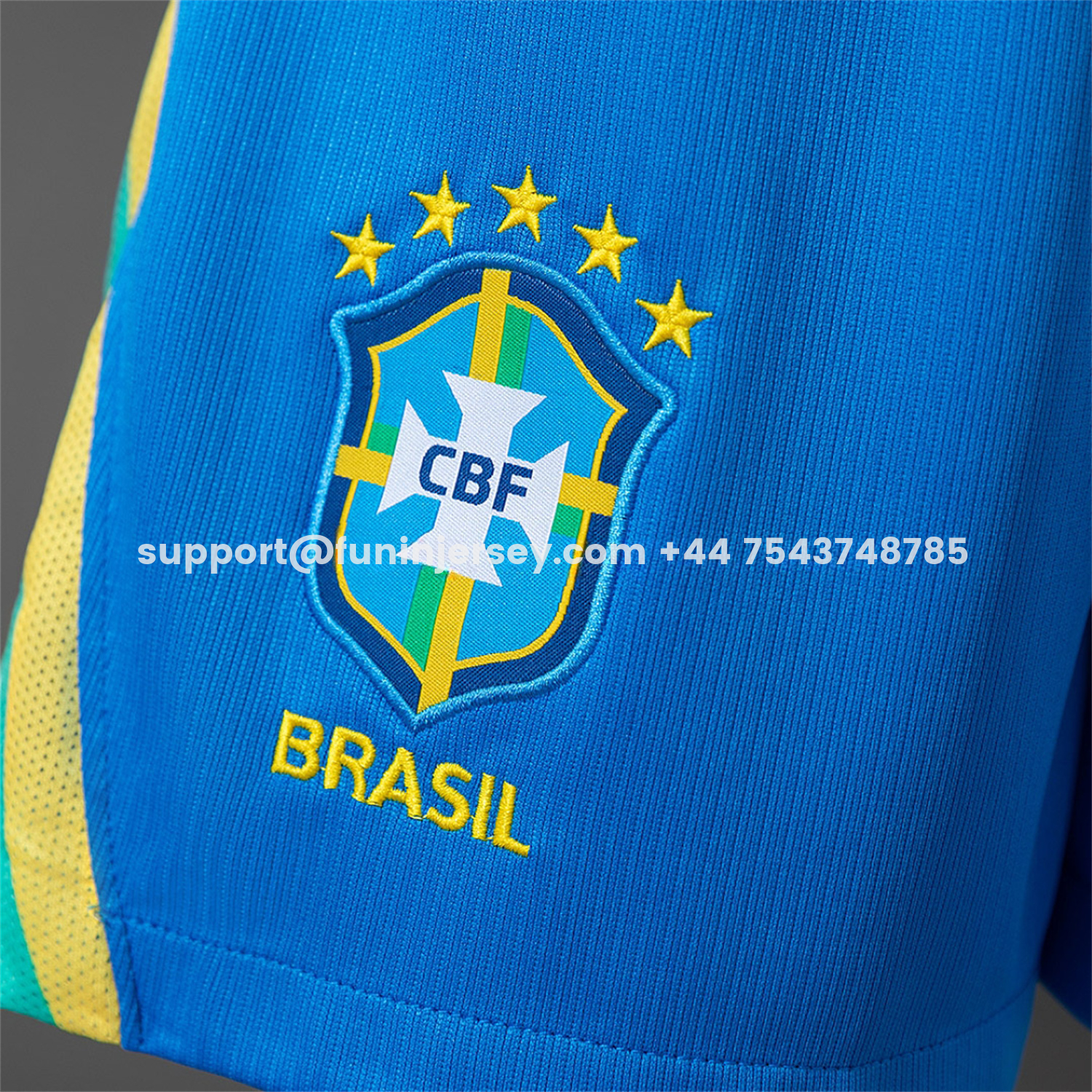 Funinjersey-Brazil 2026 Home Shorts - Fans Version