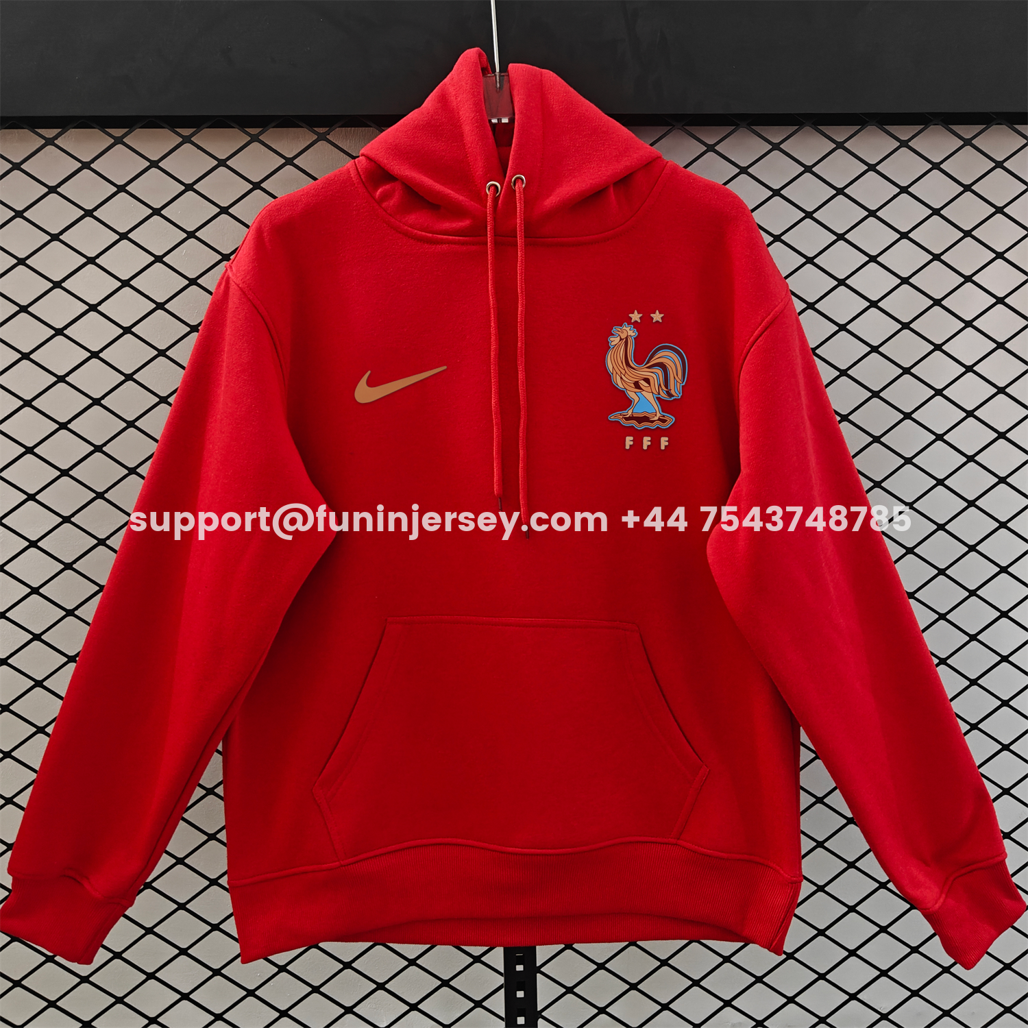 Funinjersey-France 2026 Home Unisex Pullover Hoodie