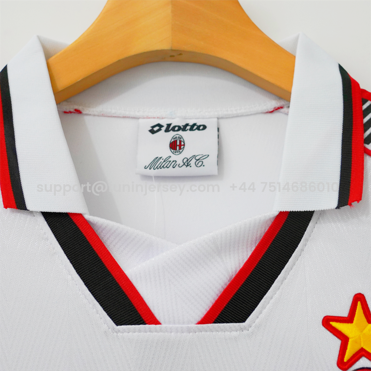 Funinjersey-Retro AC Milan 1997-98 Away Long Sleeves Jersey