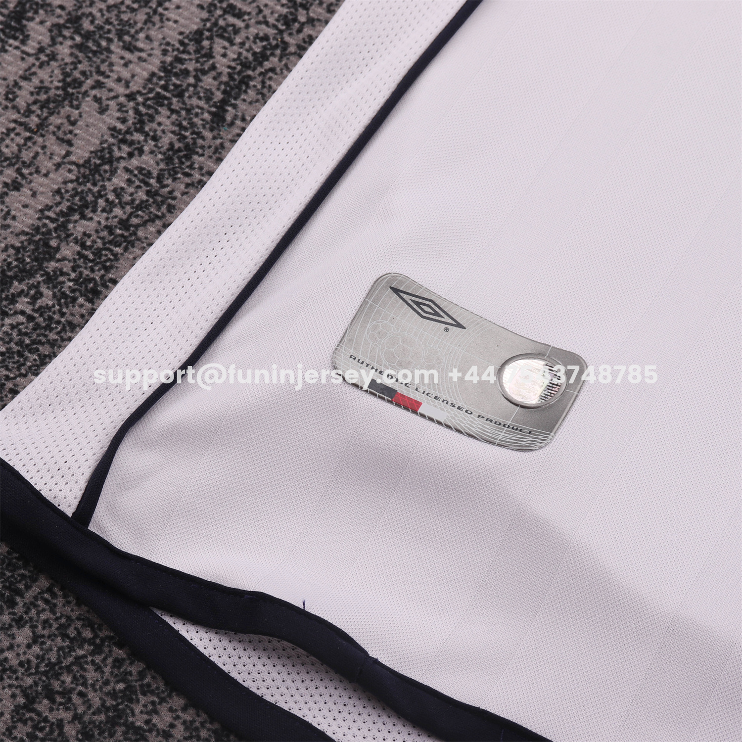 Funinjersey-Retro England 2002 Home Kids Kit