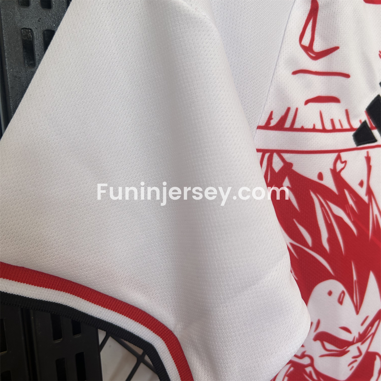 Funinjersey-Japan 25-26 Red Vegeta Comic Slice Special Edition Jersey - Fans Version