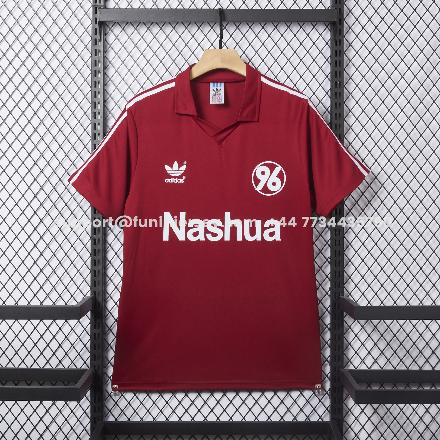 Funinjersey-Retro Hannover 96 1991-92 Home Jersey