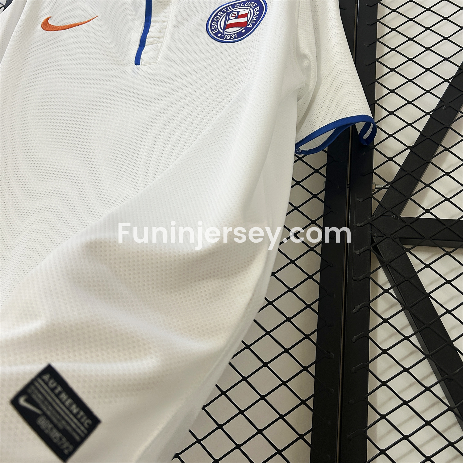 Funinjersey-Retro Bahia 2013-14 Home Unsponsored Jersey