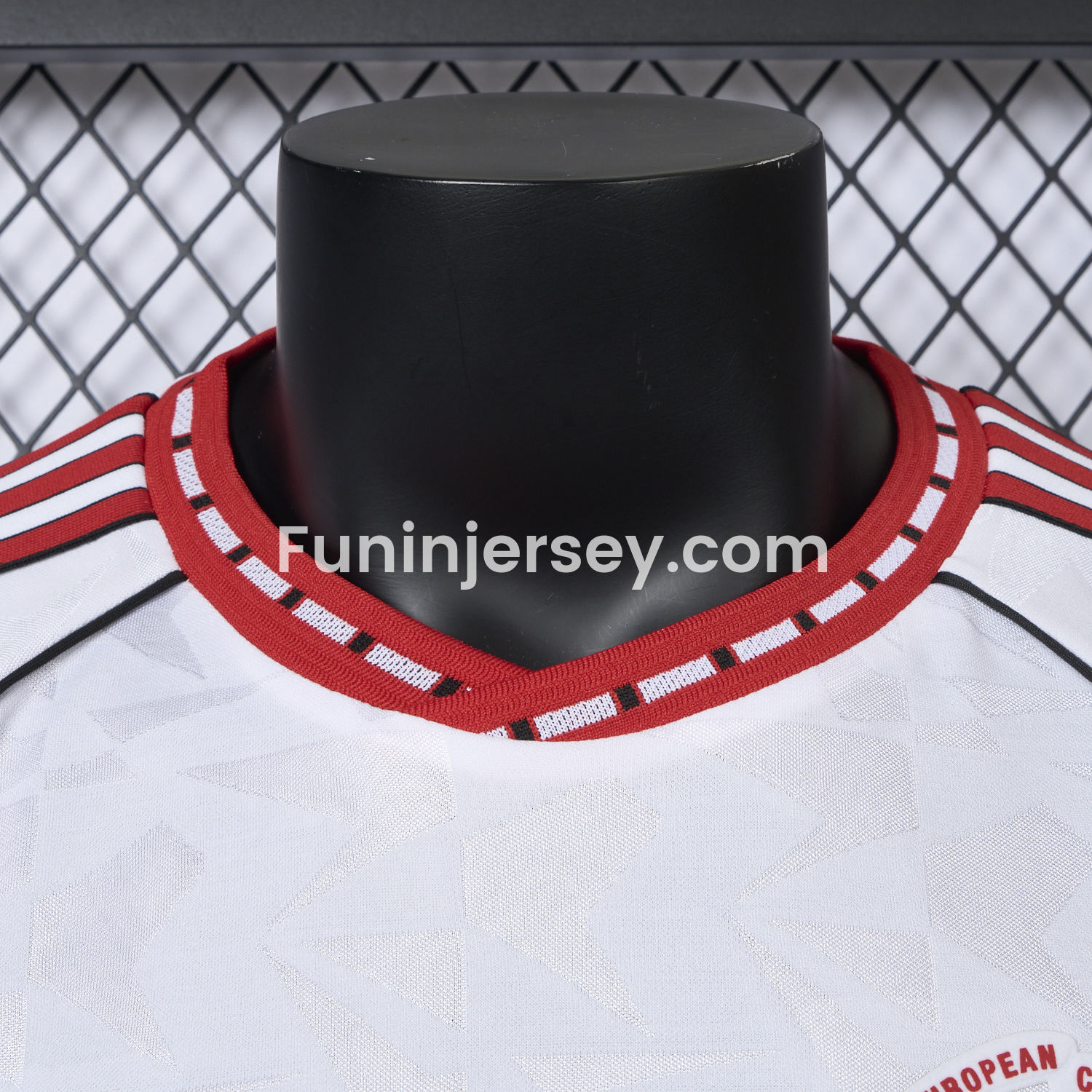 Funinjersey-Retro Manchester United 1991 Third Remake Jersey - European Cup Winners' Cup Winners - Player Version