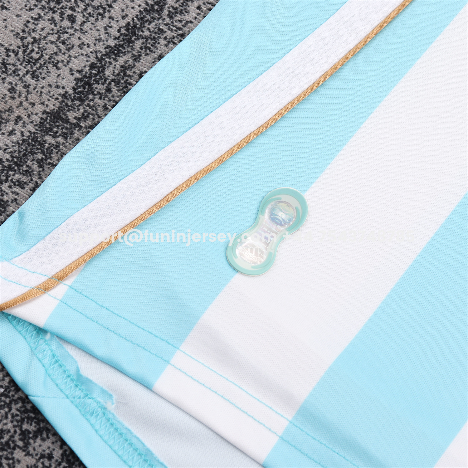 Funinjersey-Retro Argentina 2006 Home Kids Kit