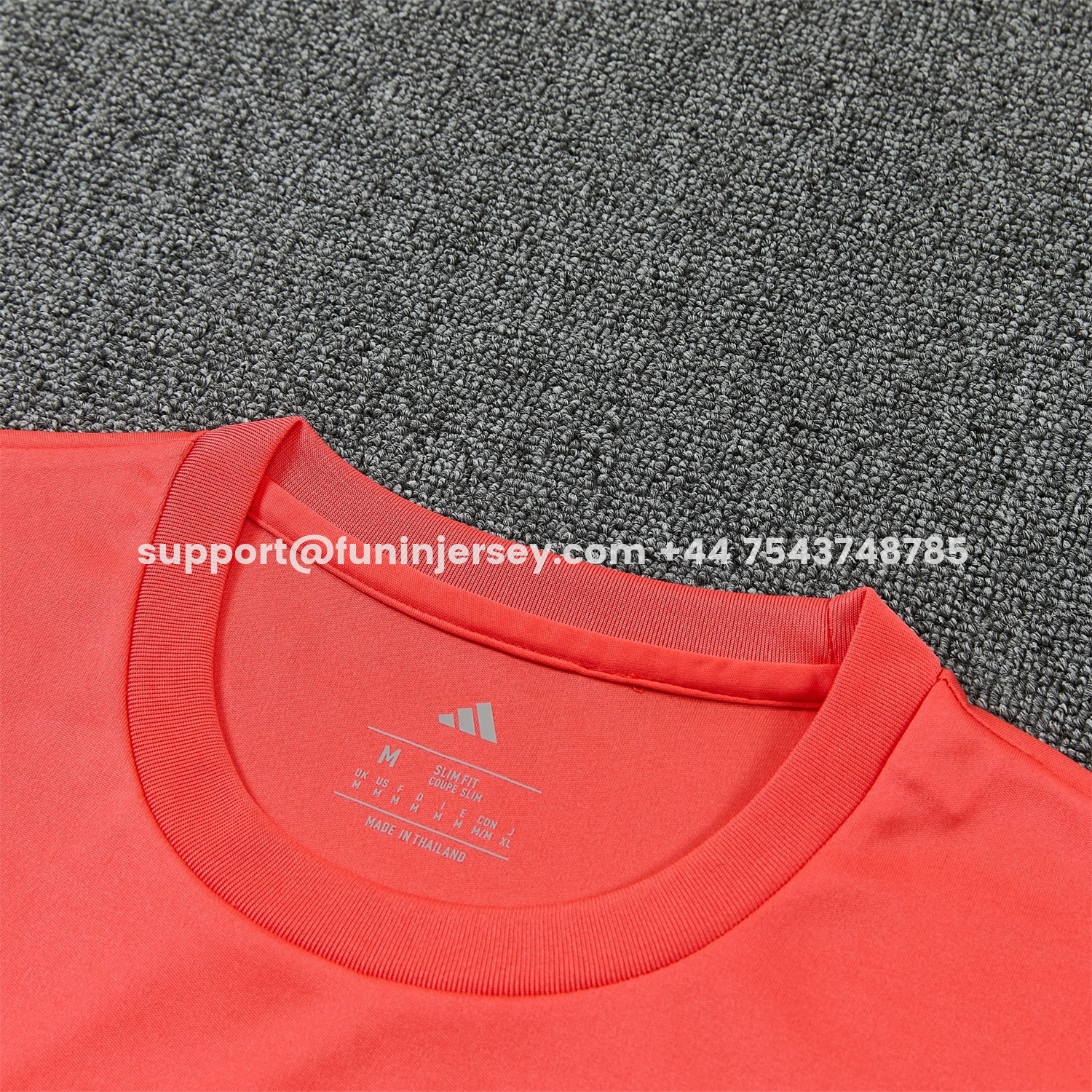 Funinjersey-Bayern Munich 25-26 Vest Training Set - Coral With Black Accents Top & Black With Coral Accents Pants